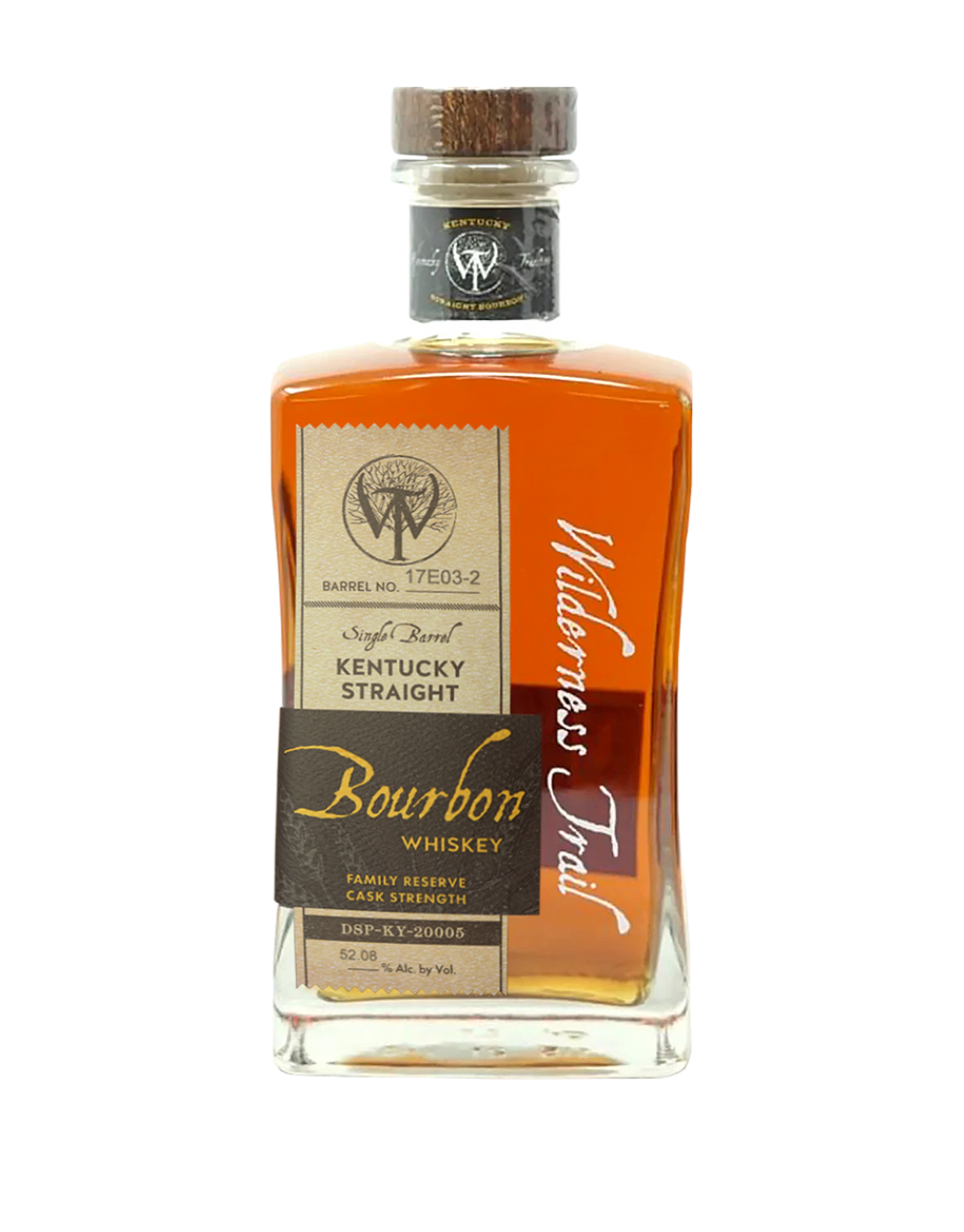 WILDERNESS TRAIL CASK STRENGTH BOURBON WHISKEY S1B33