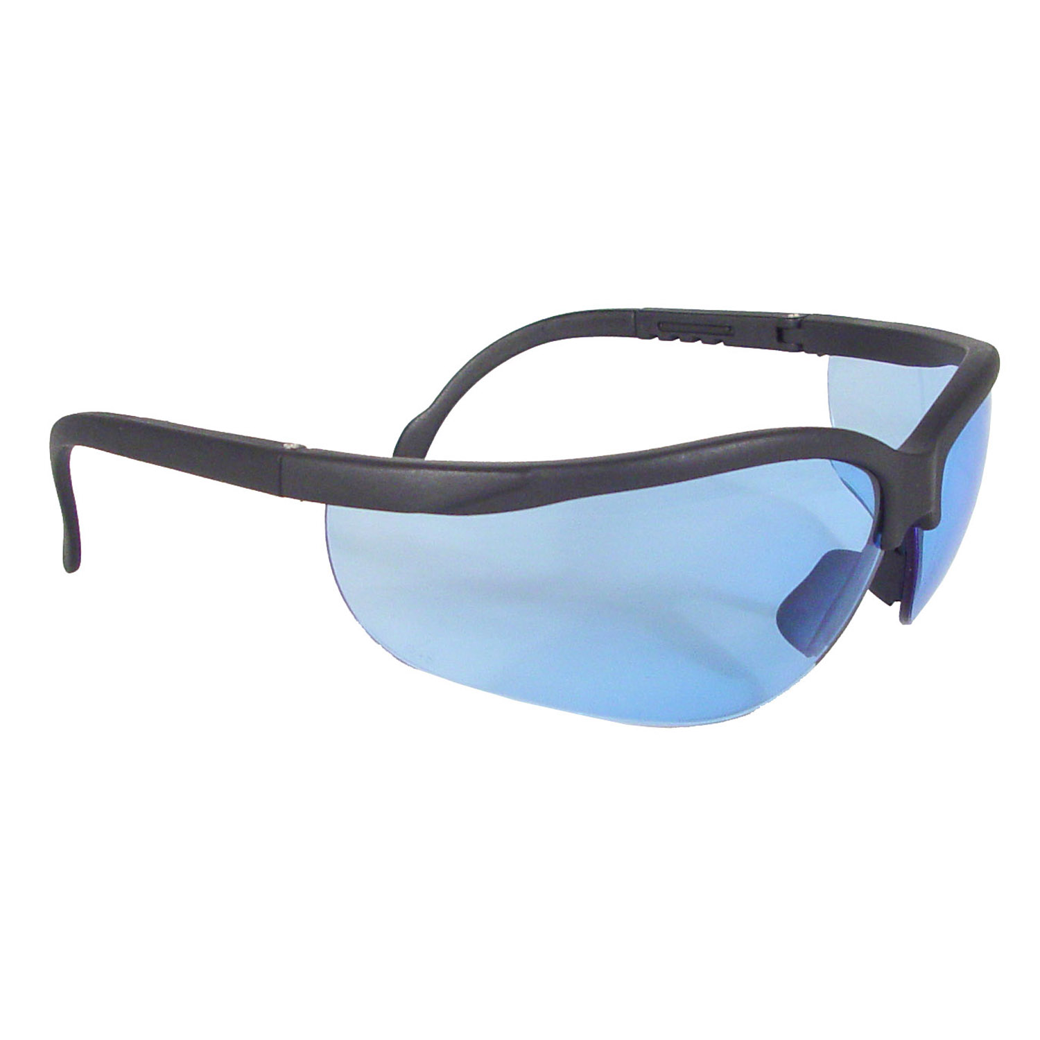 Journey Safety Eyewear - Black Frame - Light Blue Lens