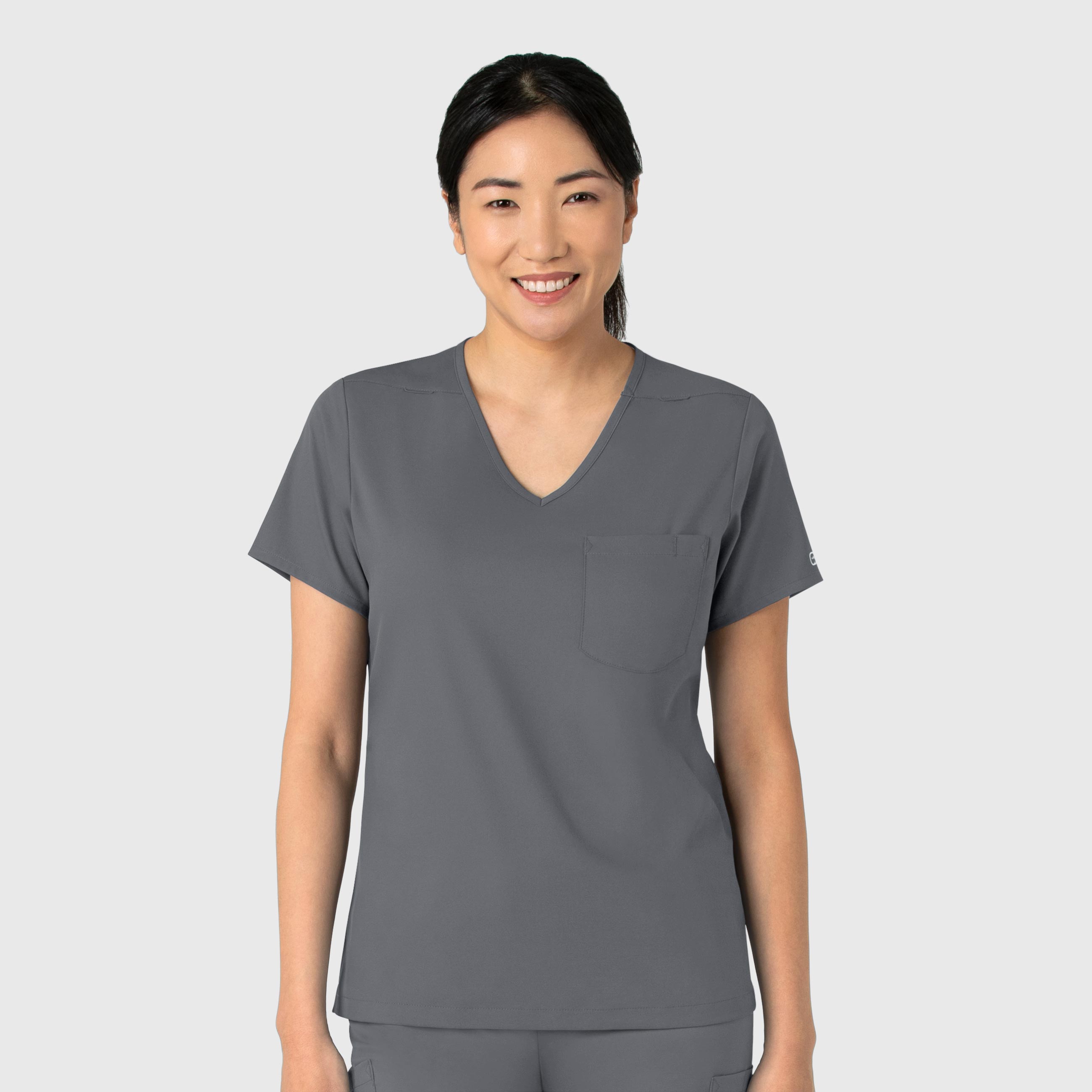 Wink Boundless 6151 Women&#8216;s 2 Pocket Tuckable Eco-Friendly Medical Scrub Top-Wonder Wink