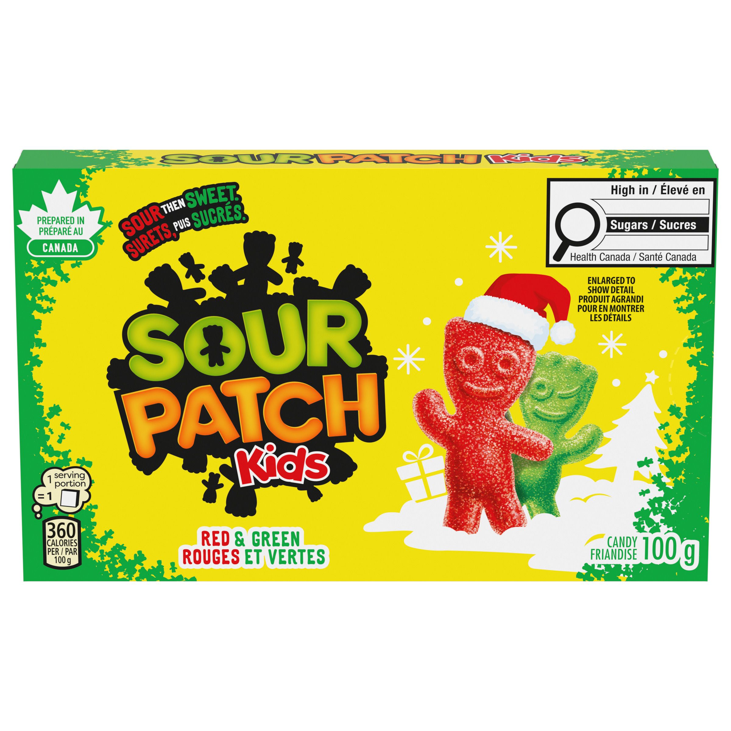 MAYNARDS Sour Patch Kids Red and Green Candy for Christmas (100 g)-0