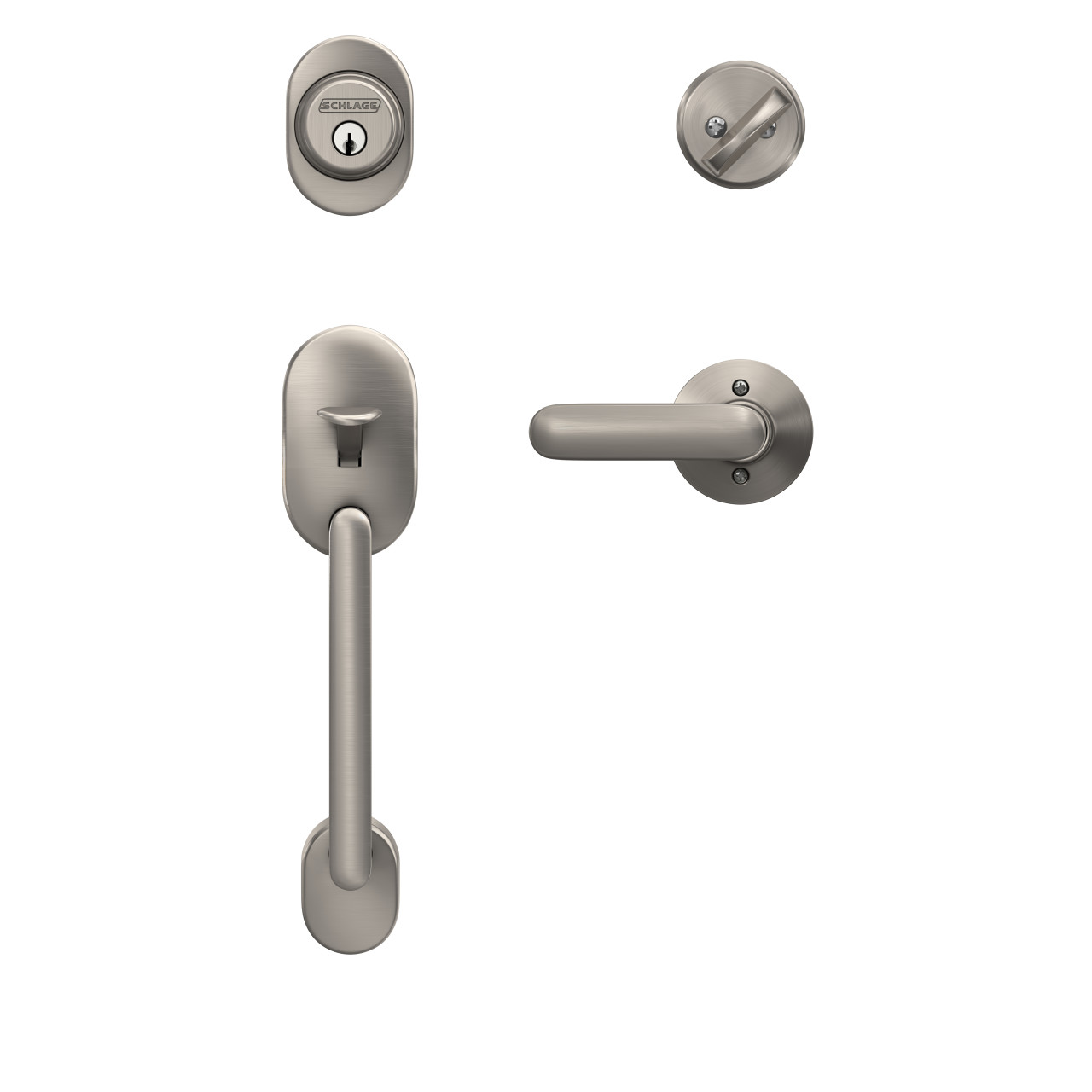 Single Cylinder Handleset and Davlin Lever