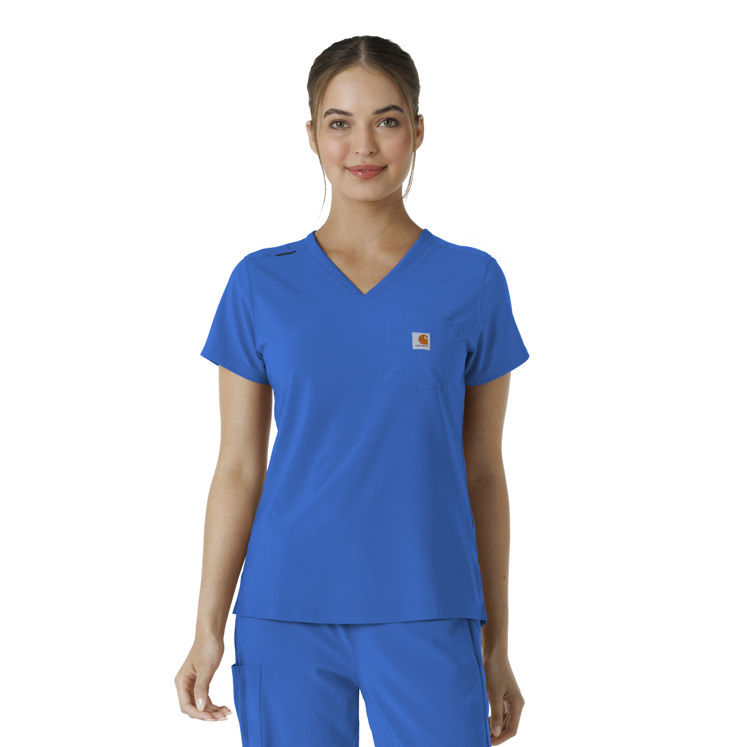 Force Cross-Flex Women&#8216;s Tuck-In Scrub Top-Carhartt