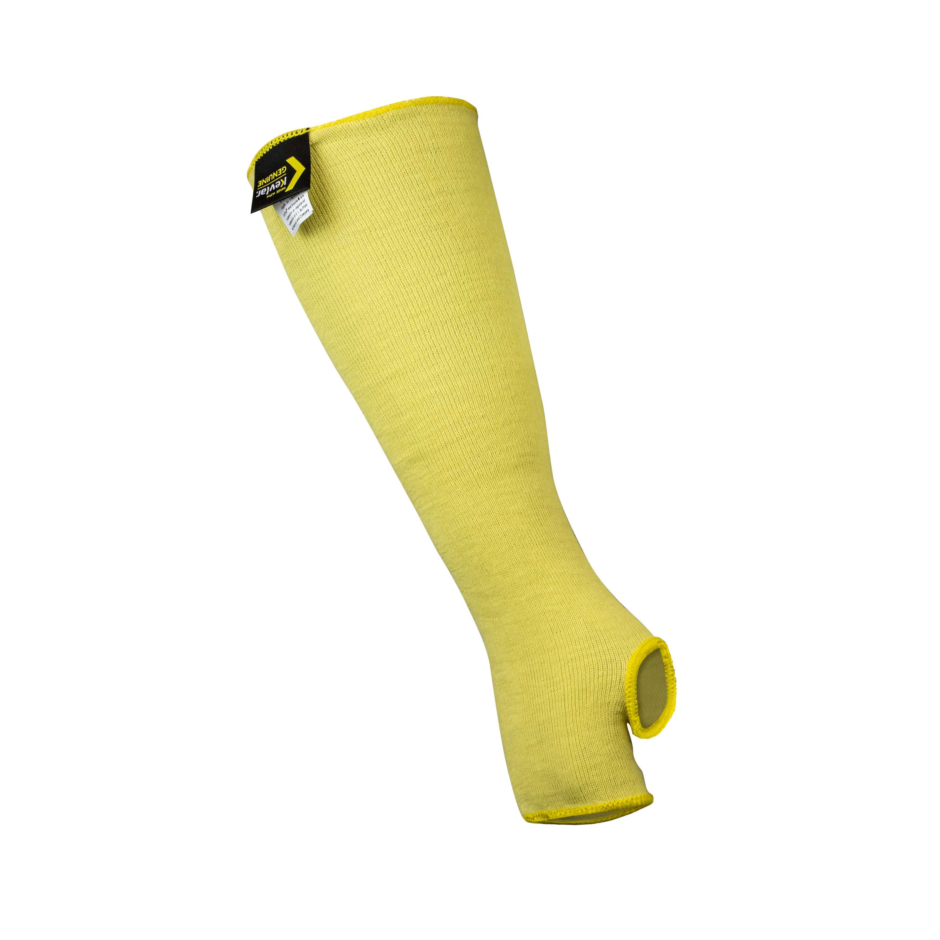 RAD51K 1-Ply Kevlar A2 Cut Protection Sleeve 14" Length with Thumb Slot