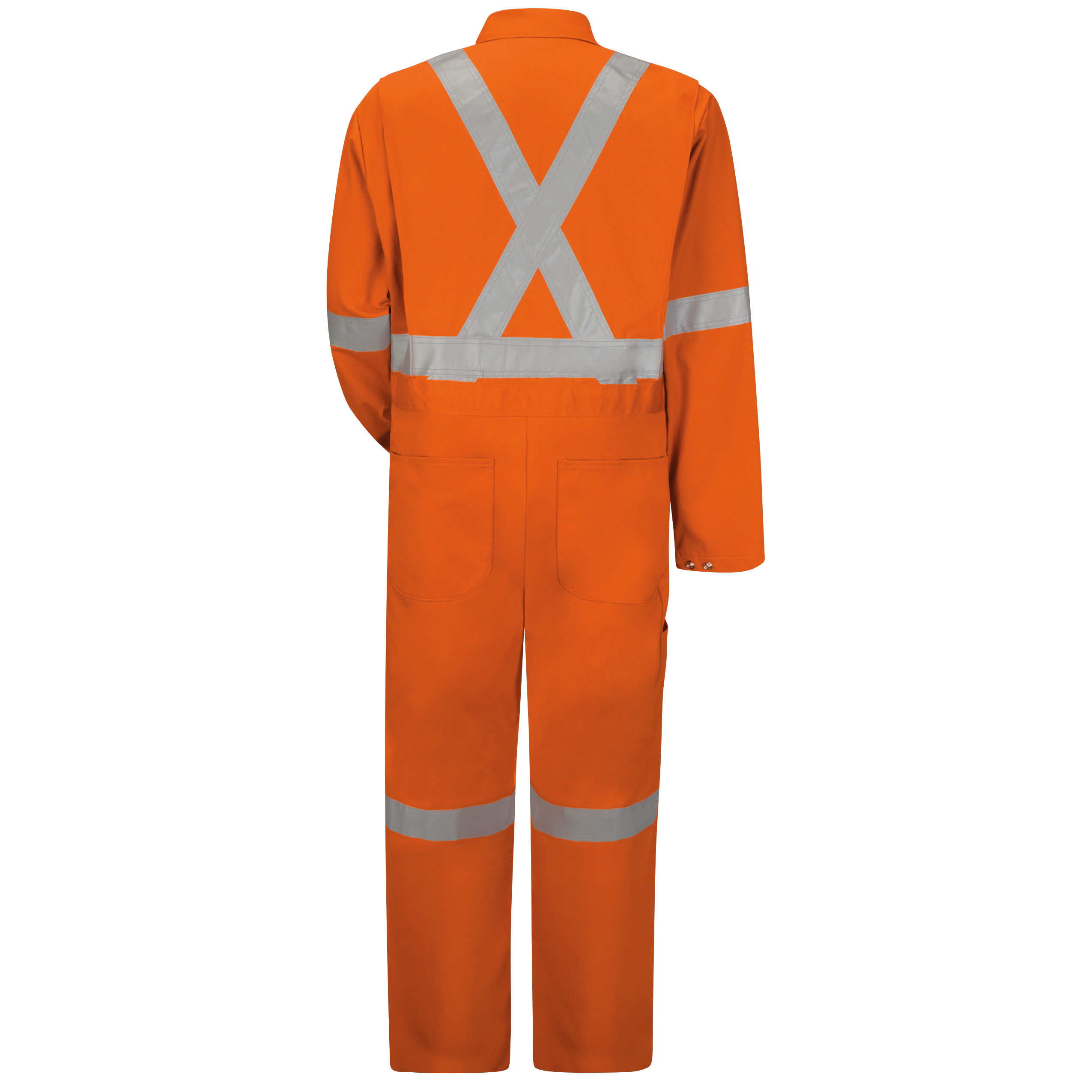 Picture of Red Kap® CC5S Hi-Visibility Button-Front Coverall With CSA Compliant Reflective Trim
