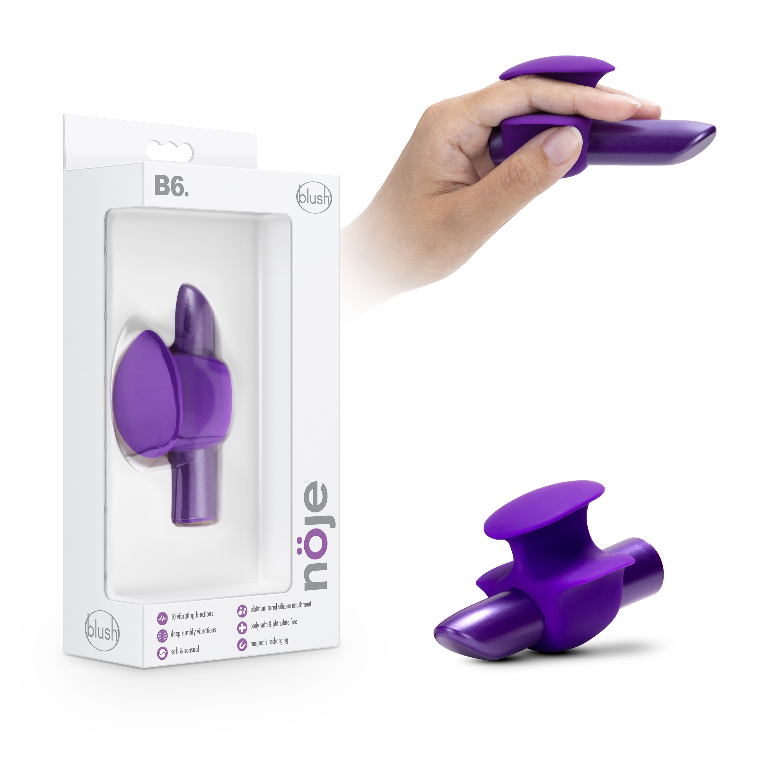 Blush Noje B6 Iris 4-Inch Vibrating Rechargeable Bullet