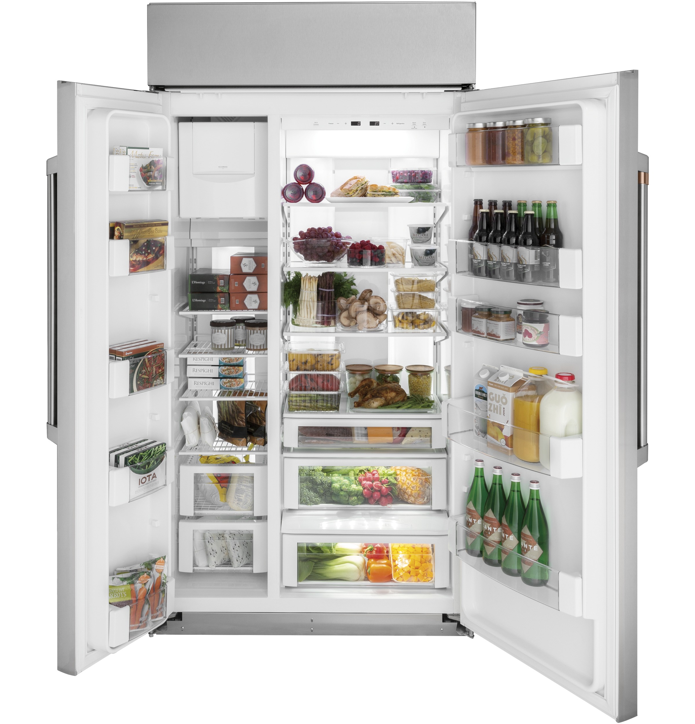 B/I 25.1 CuFt SS Extr,LED Lighting Factory Inst IM MWF Filter — Connectable via built-in WiFi view 2