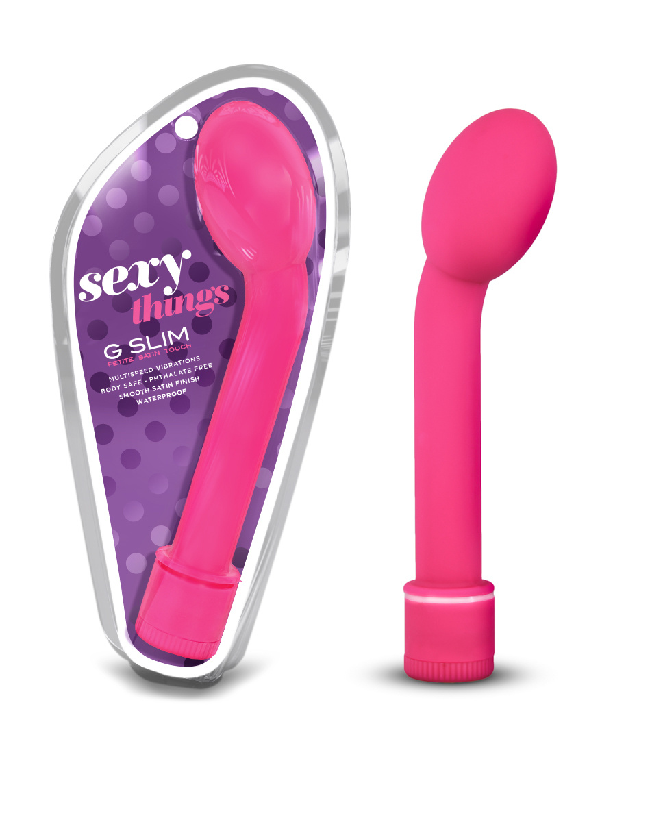 Blush Sexy Things G Slim Petite G-Spot Pink 6.5-Inch Vibrator