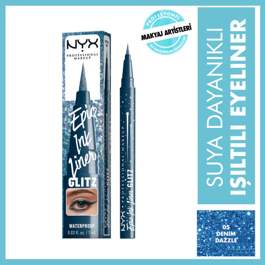 epic ink liner glitz - denim dazzle