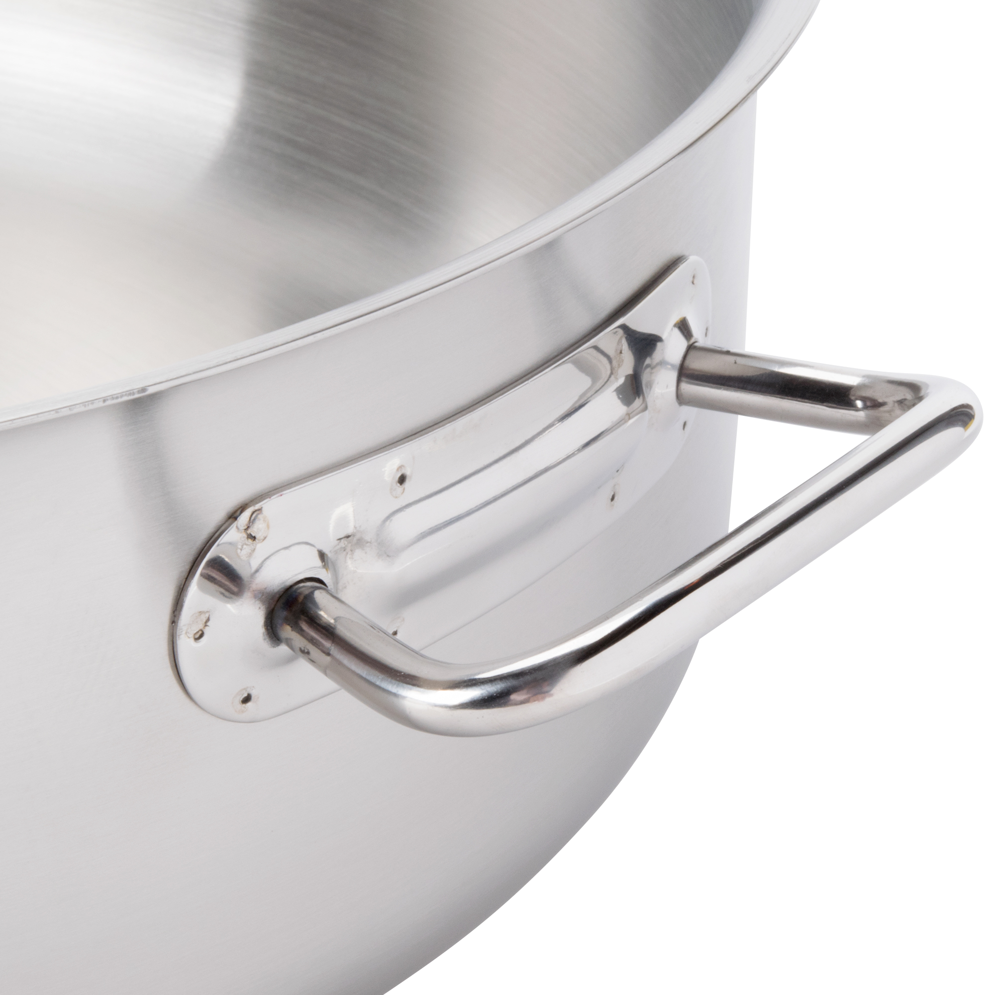 24 Quart Intrigue Stainless Steel Brazier With Natural Finish