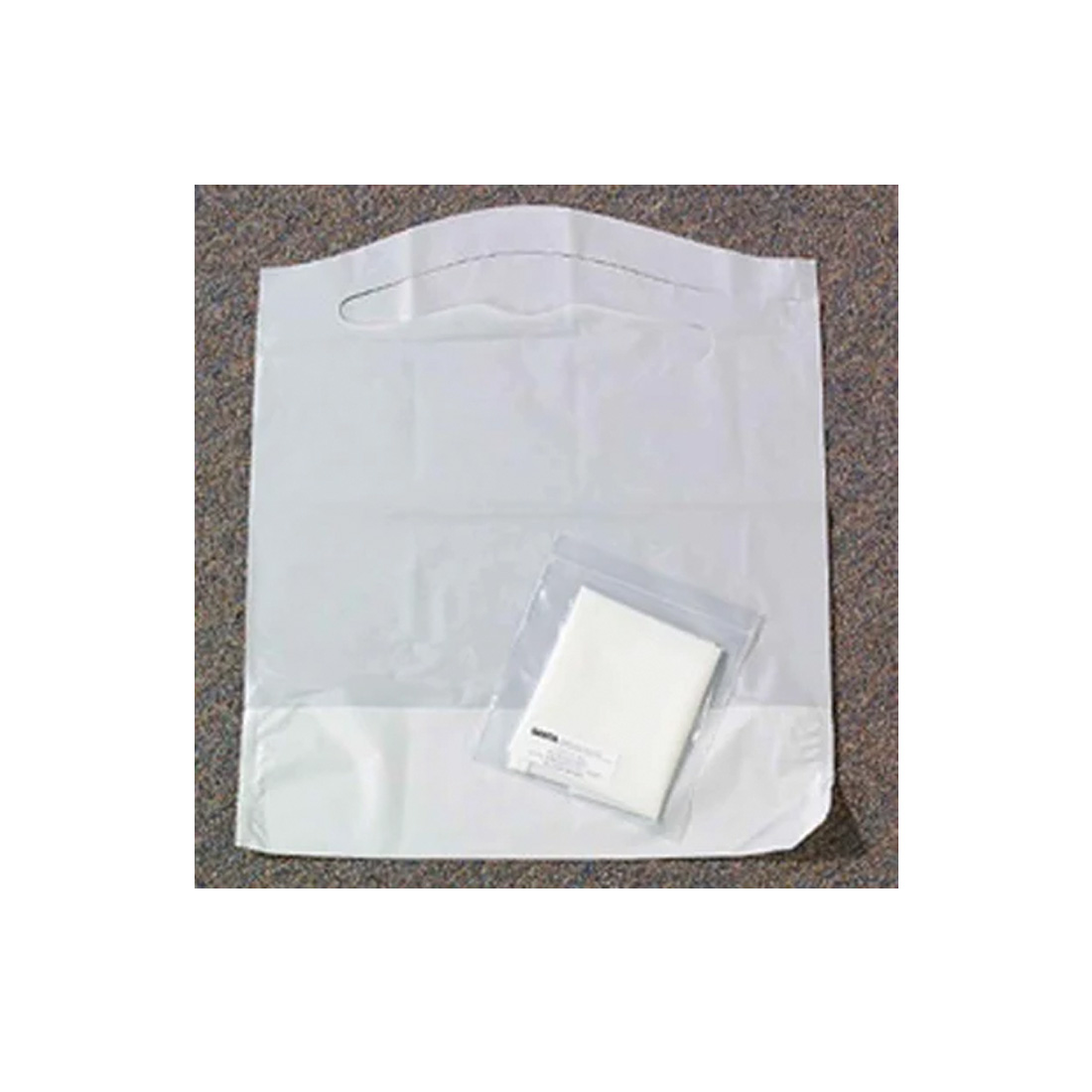Patient Bib Chainless w/Ties Tissue/Poly 2Ply Blue - 250/Case