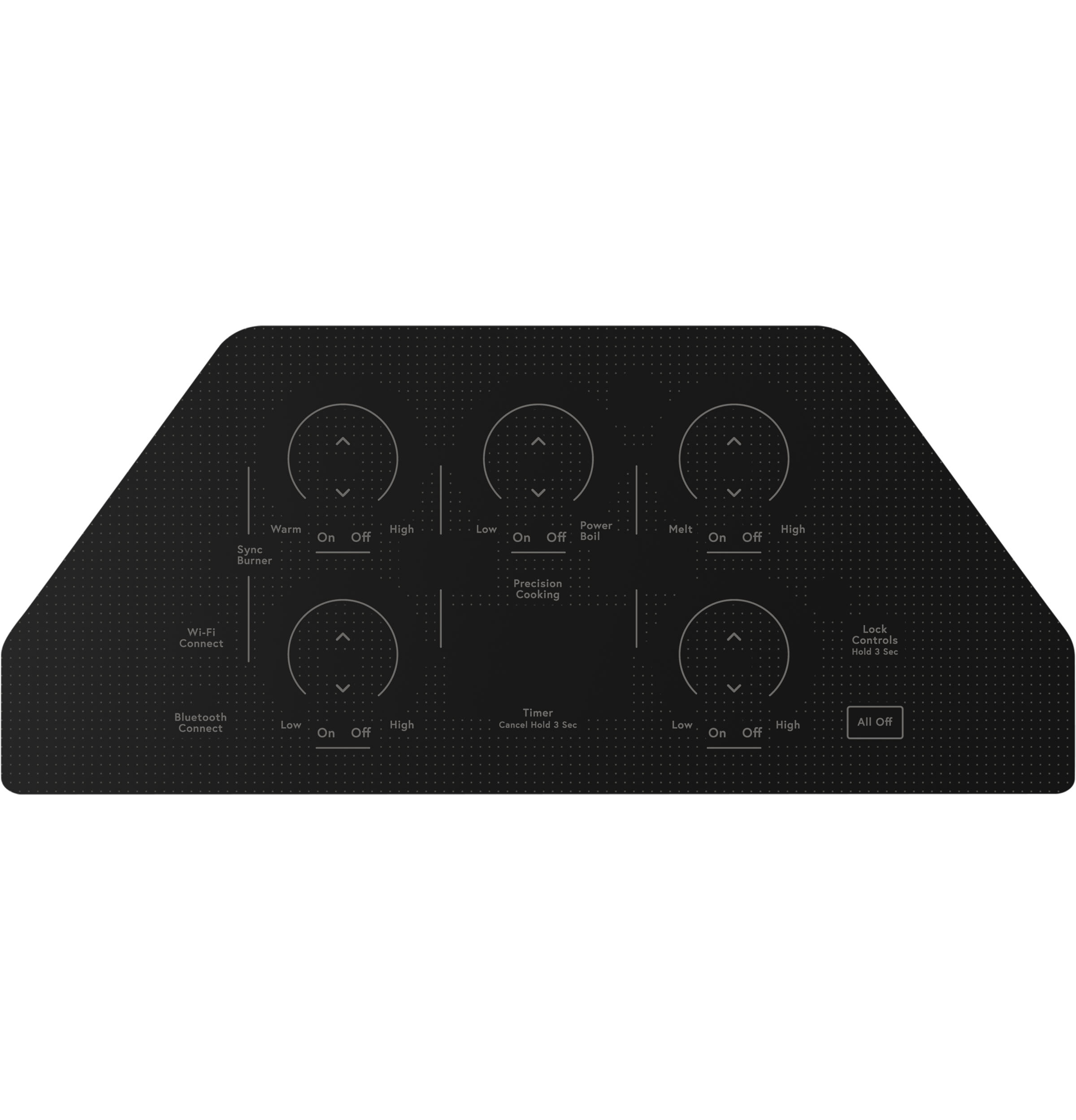 Café™ 30" Black Electric Cooktop view 3