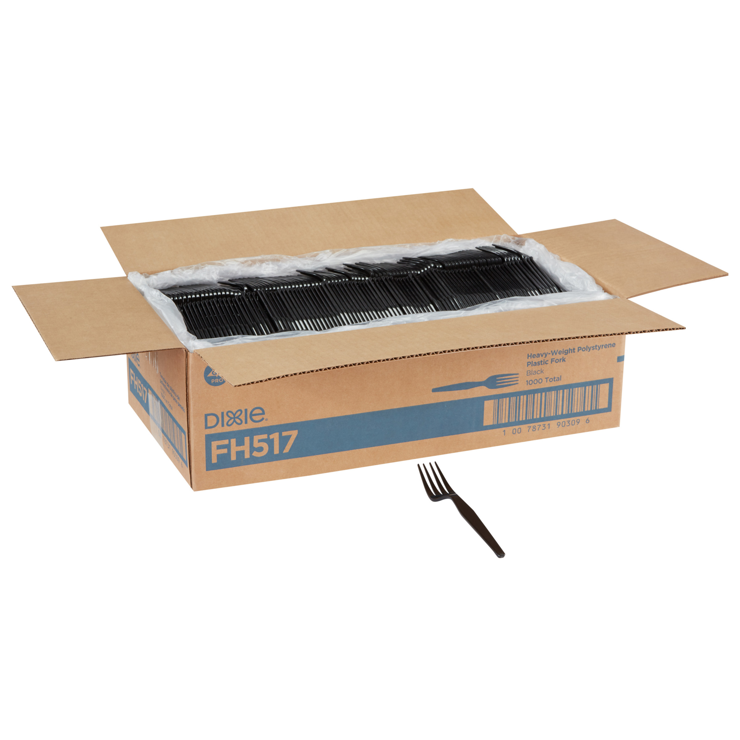 FH517 HWPS BLACK FORK 1M/CS