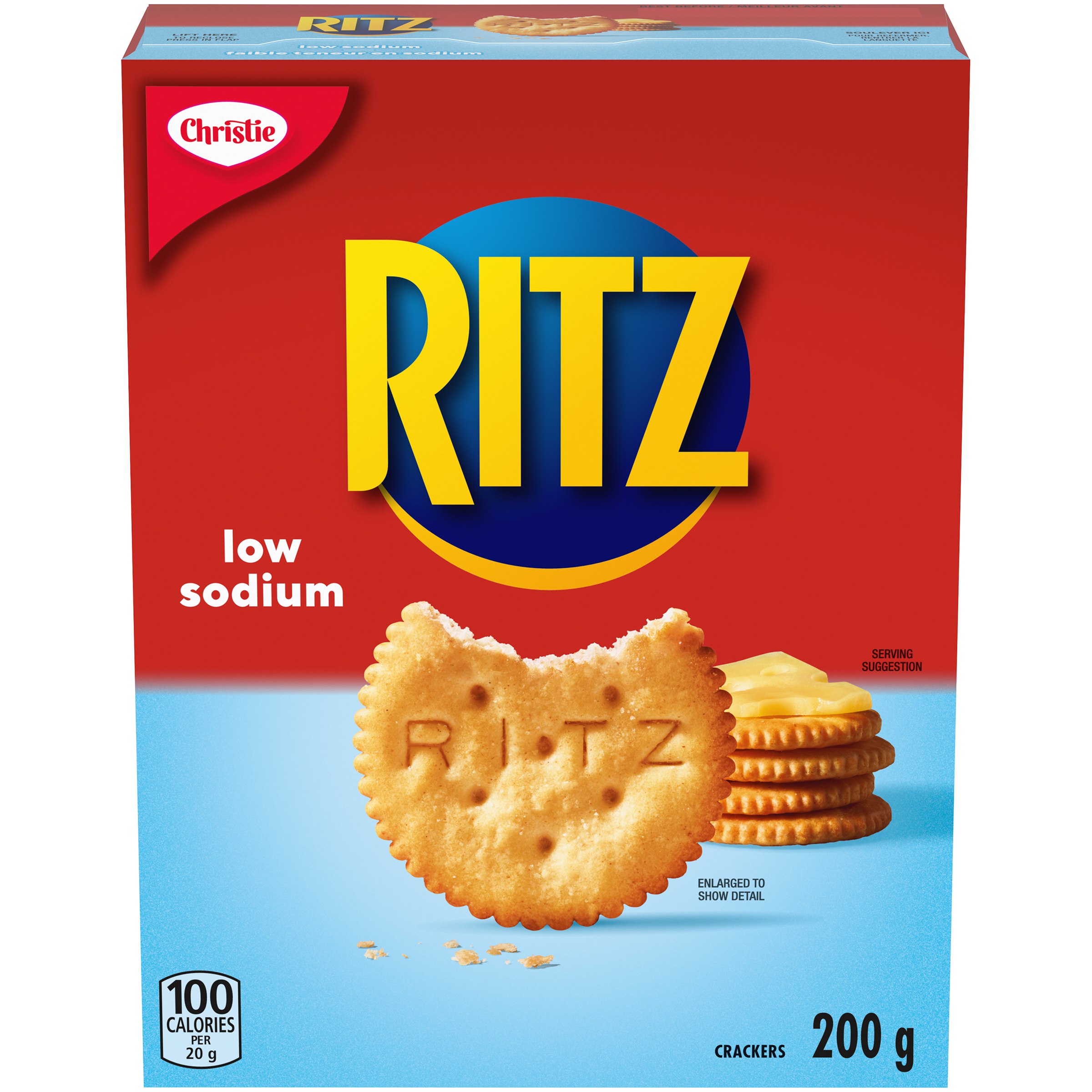 Craquelins RITZ Faible teneur en sodium, 200 g-0