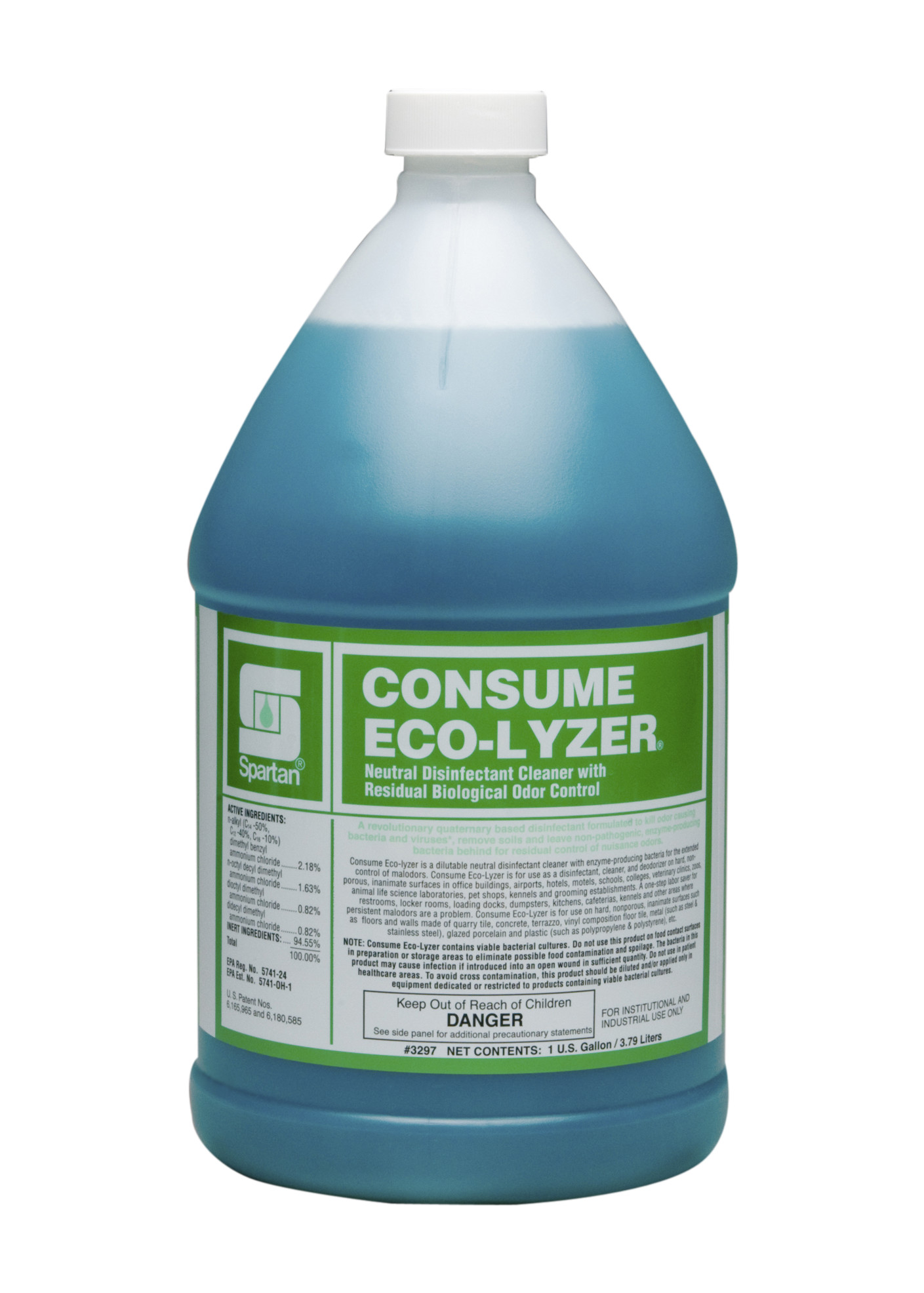 Spartan Chemical Company Consume Eco-Lyzer, 1 GAL 4/CSE
