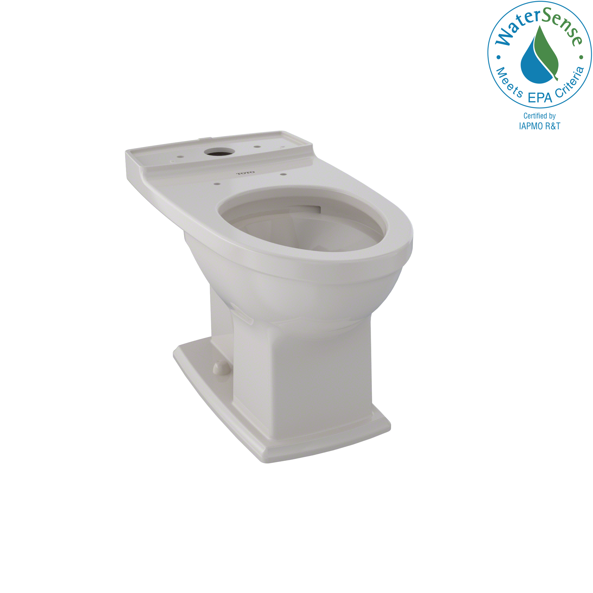 TOTO Connelly Universal Height Elongated Toilet Bowl with CEFIONTECT, Sedona Beige, Vitreous China, CT494CEFG#12