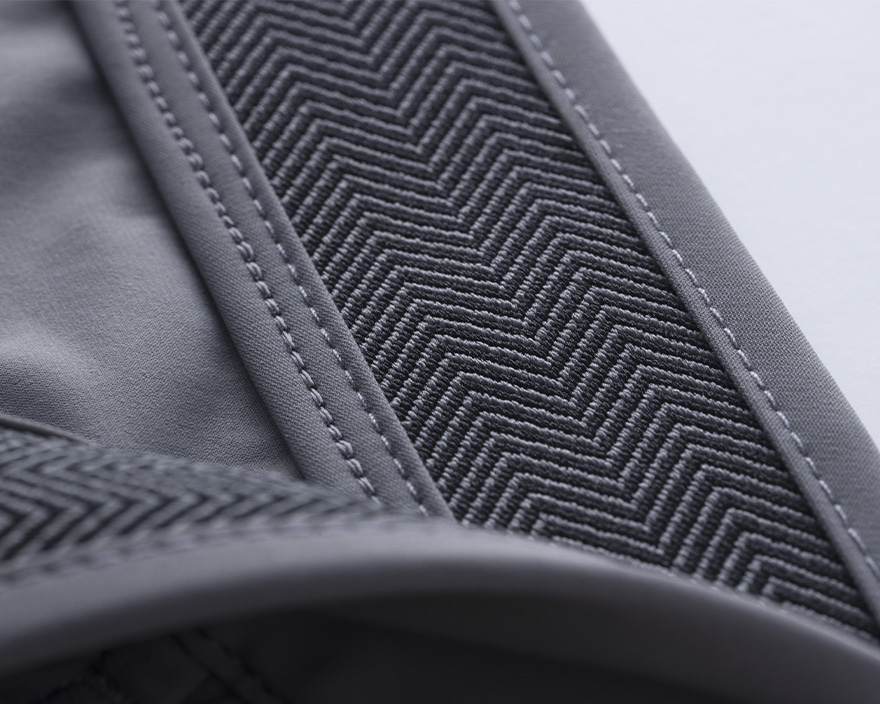 Ultra High Stretch Herringbone Waistband