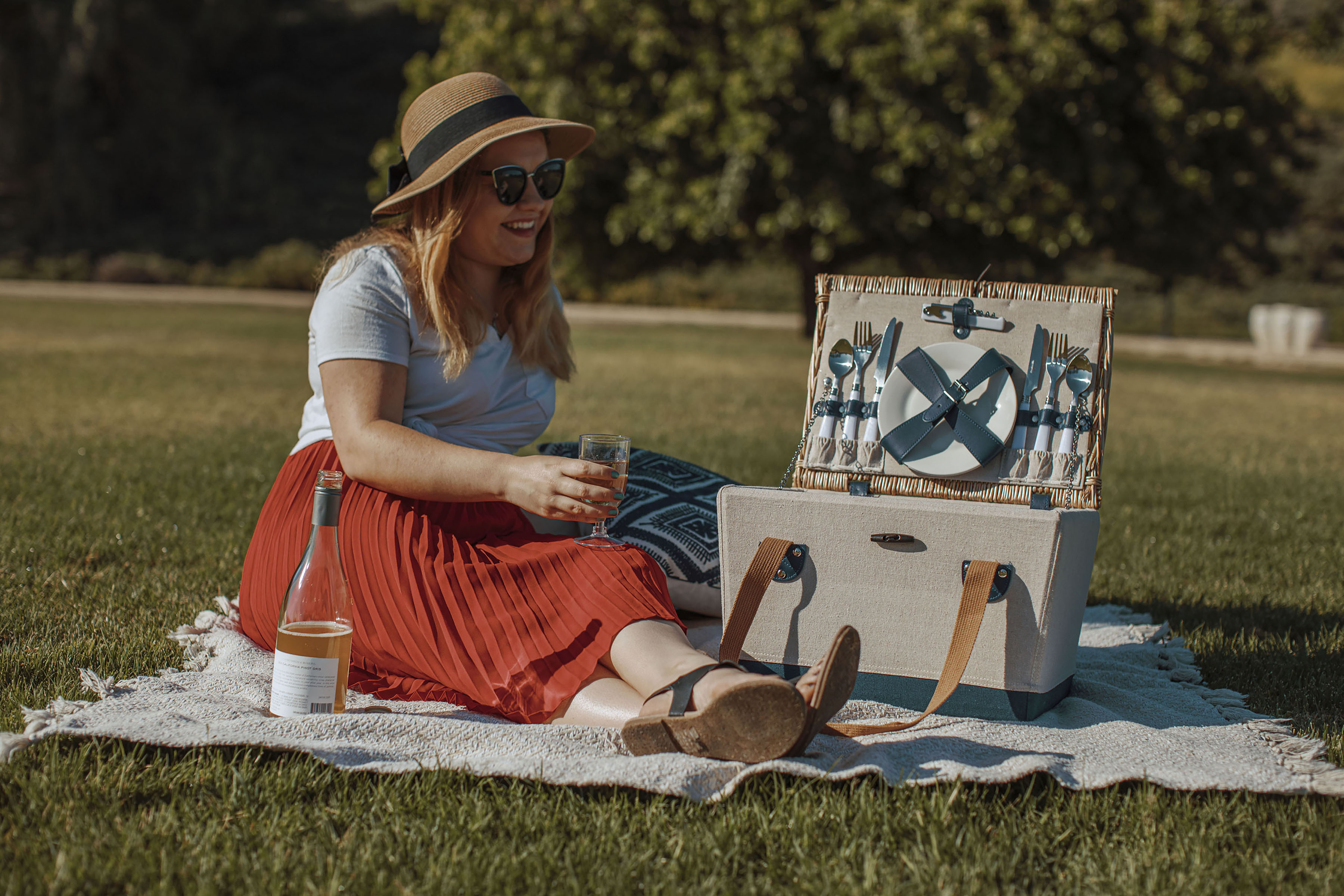 Boardwalk Picnic Basket for 2