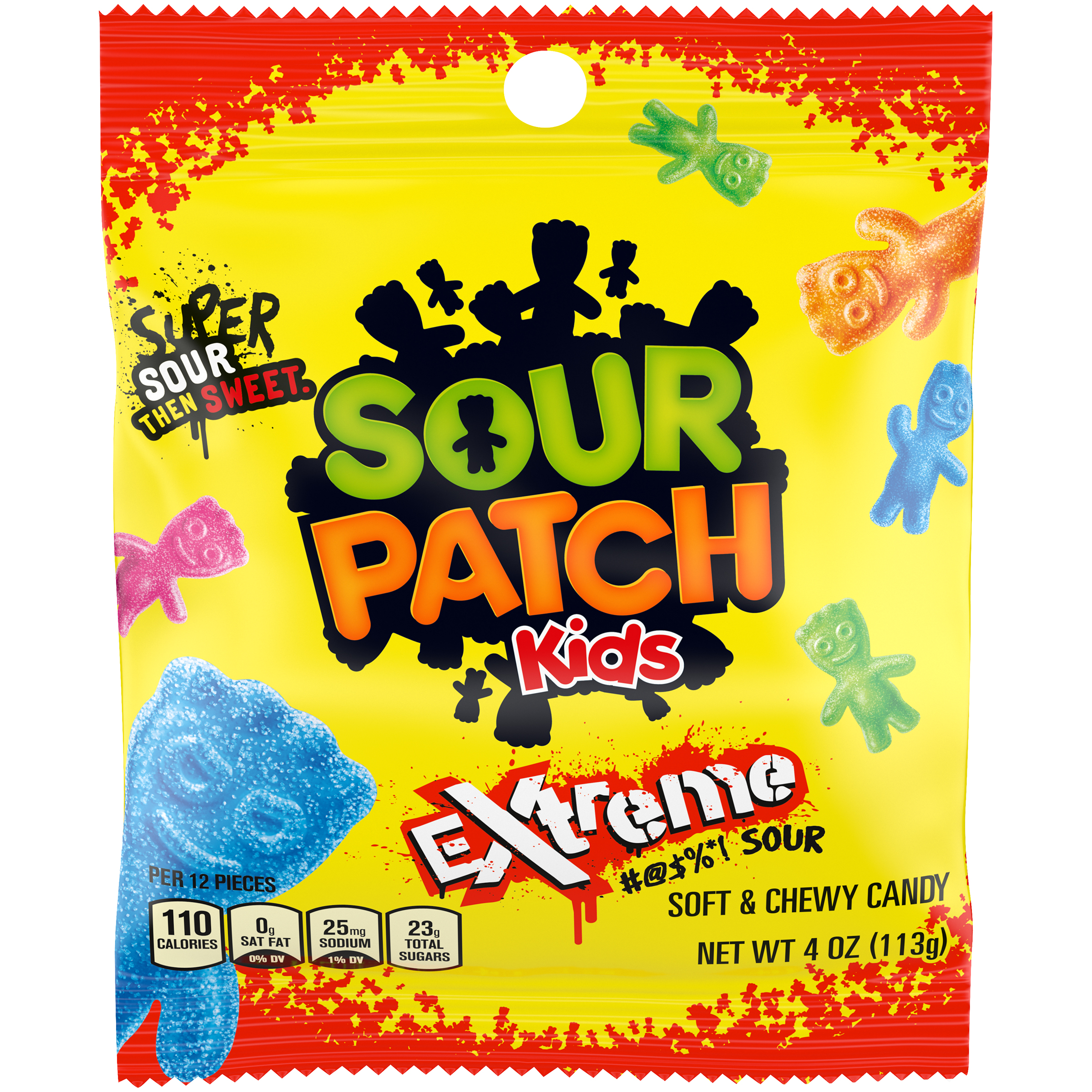 SOUR PATCH KIDS - Extreme - Peg Bag 12/4OZ