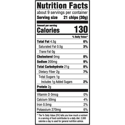 Nutrition Facts