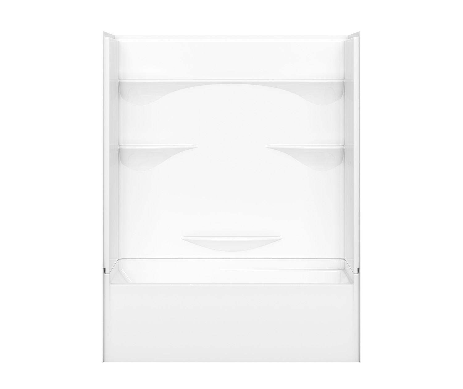Acrylx Alcove Four Piece Tub Shower In view 13