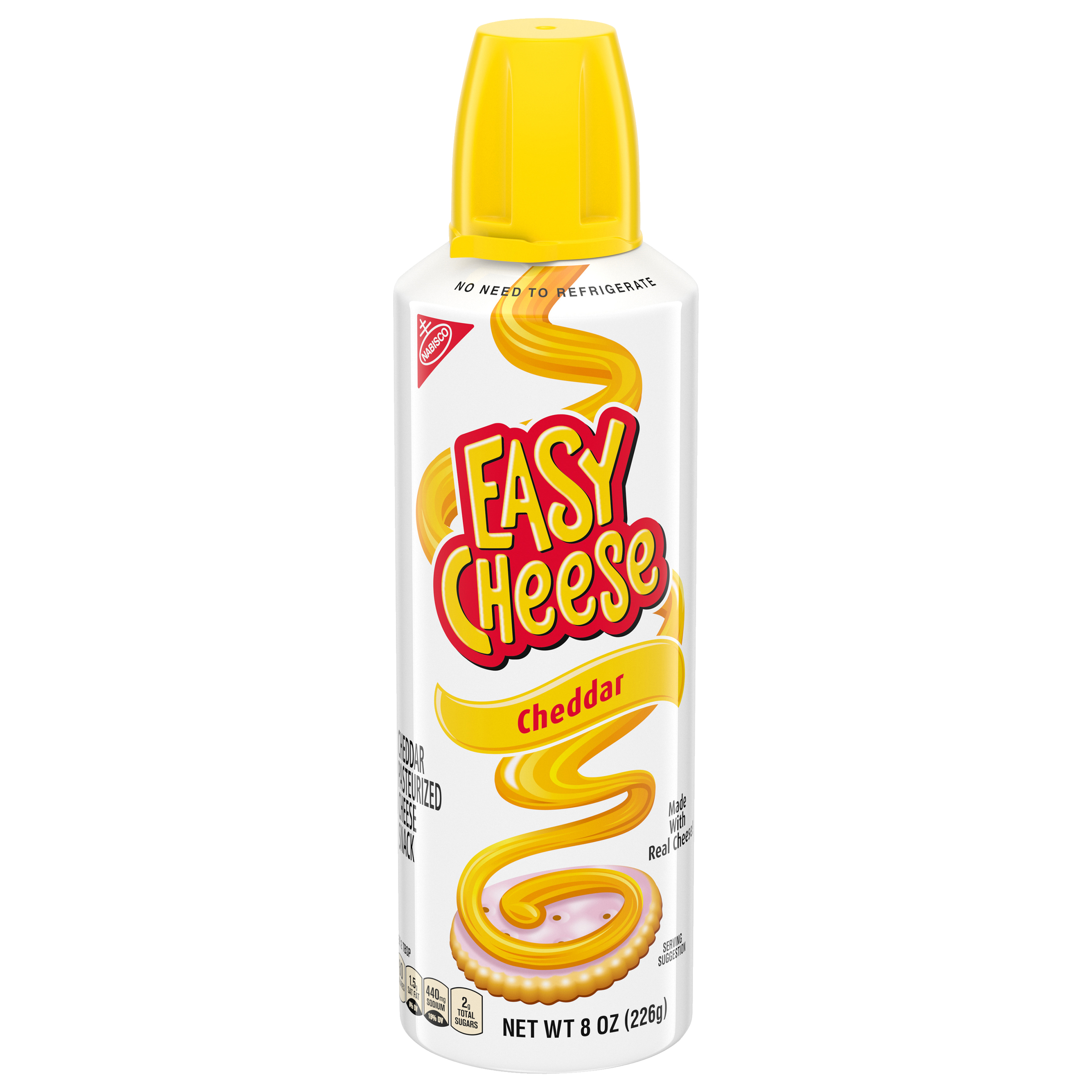 Easy Cheese Cheddar Cheese Snack, 8 oz-0