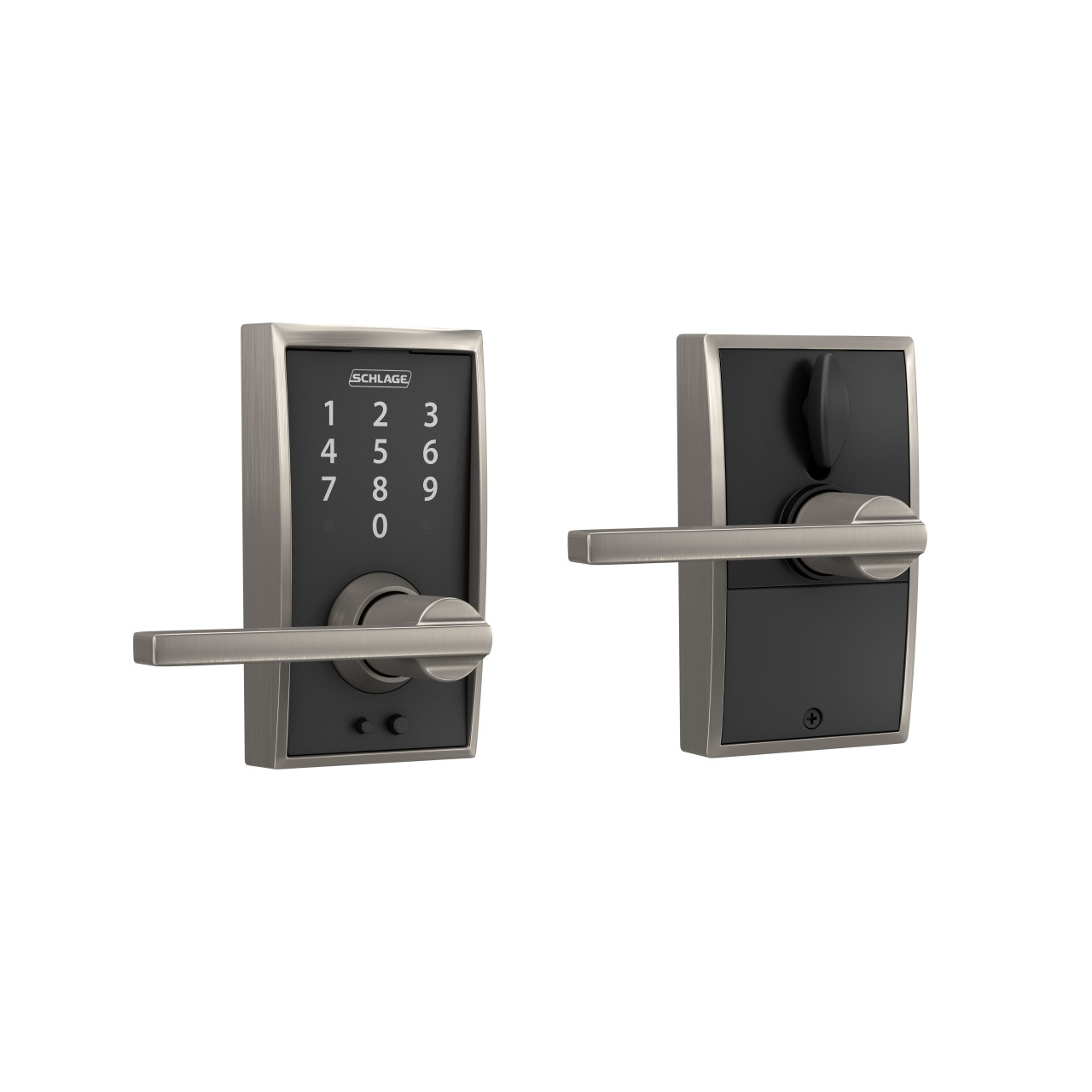 Schlage Touch™ Keyless Touchscreen Lever with Latitude Lever
