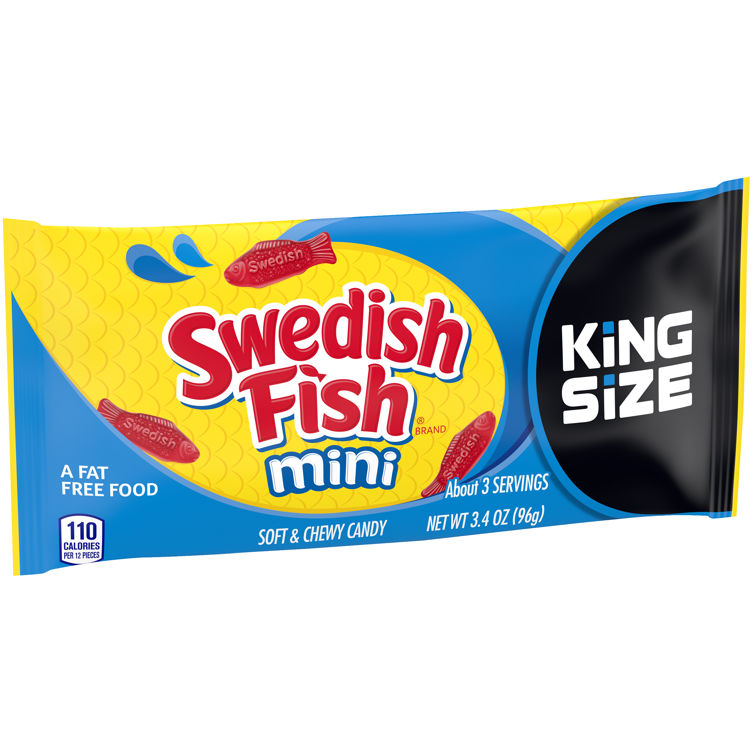 SWEDISH FISH King Size 3.4OZ 18x8