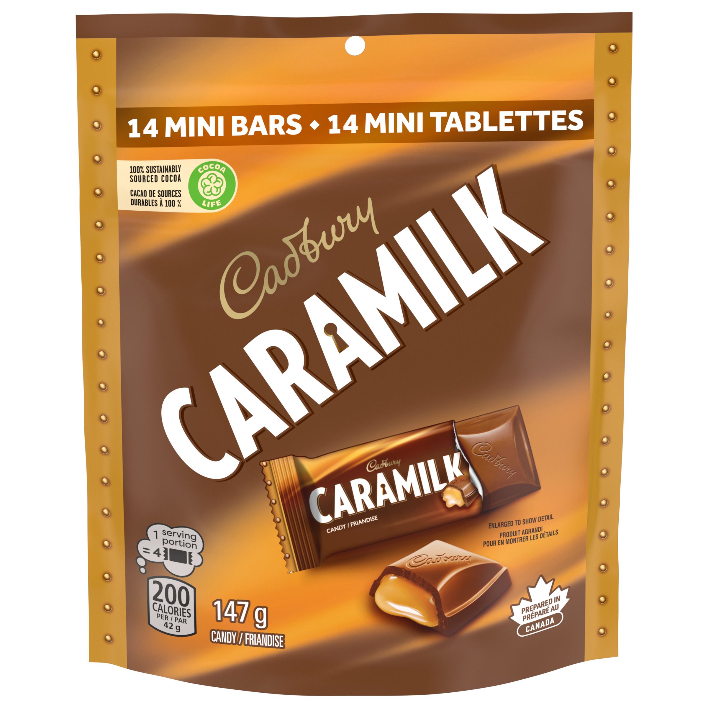 Caramilk Mini Bars, 147g-thumbnail-0