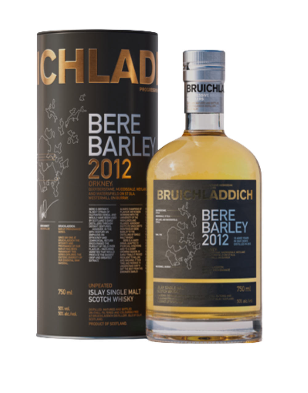 BRUICHLADDICH® BERE 2012 SINGLE MALT WHISKEY