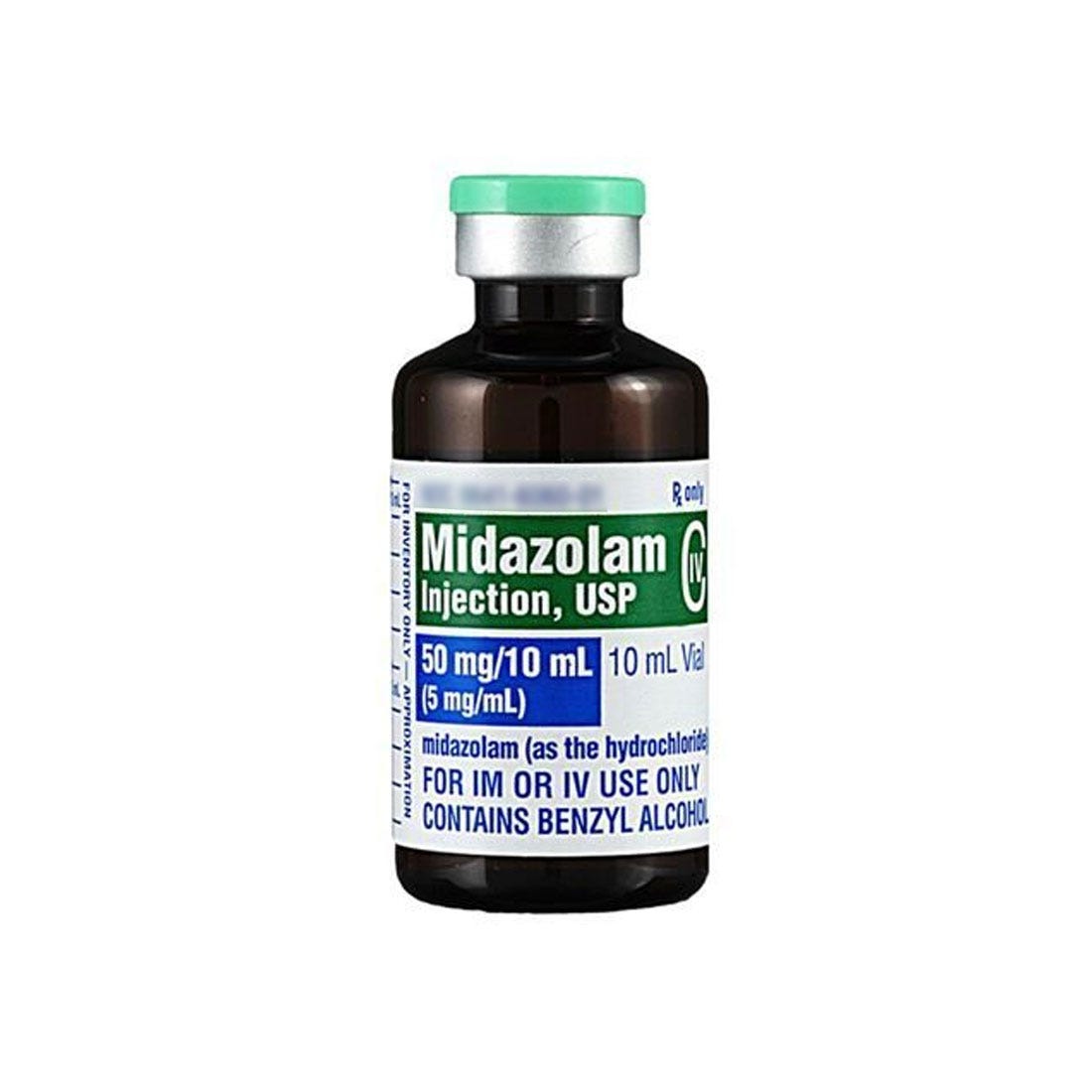 Midazolam 5mg/ml 10ml Vial