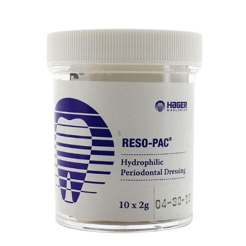 Reso-Pac® Periodontal Dressing, 10 Count Uni-Dose (2gm) Cups