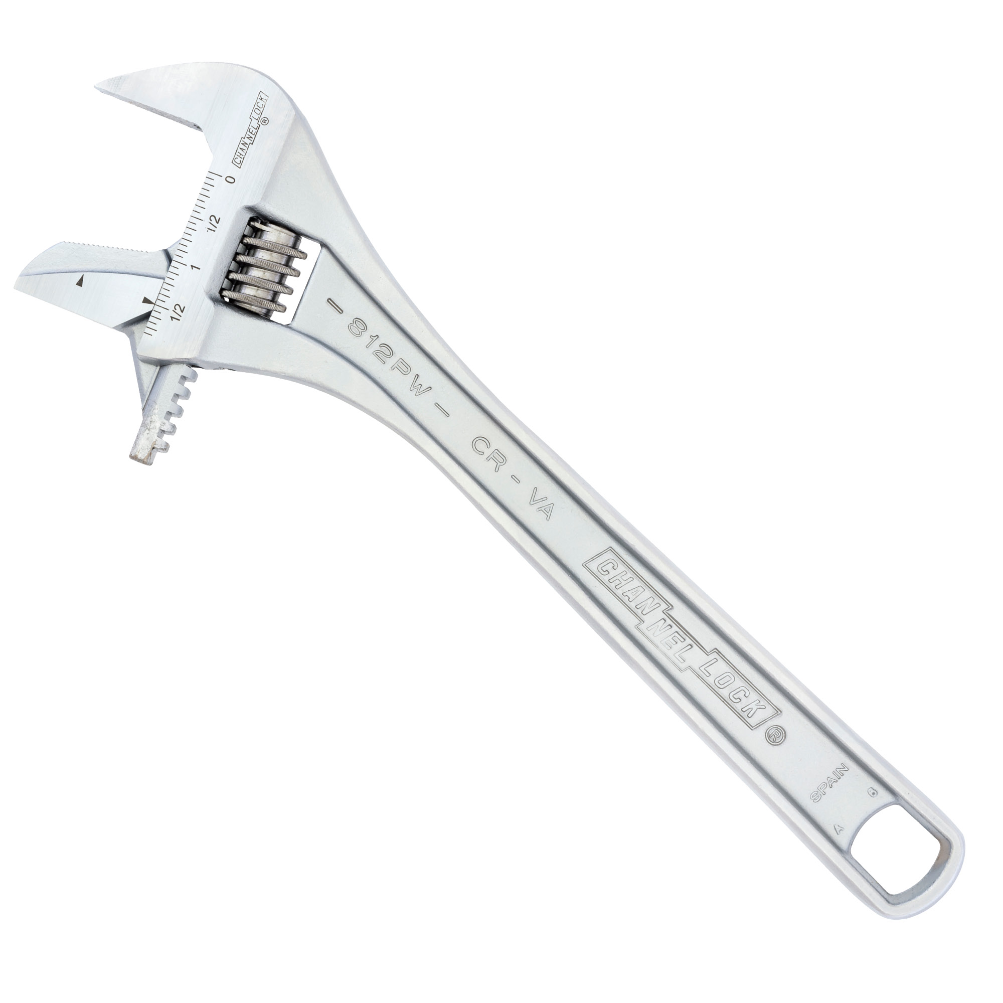 812PW 12-inch Reversible Jaw Adjustable Wrench