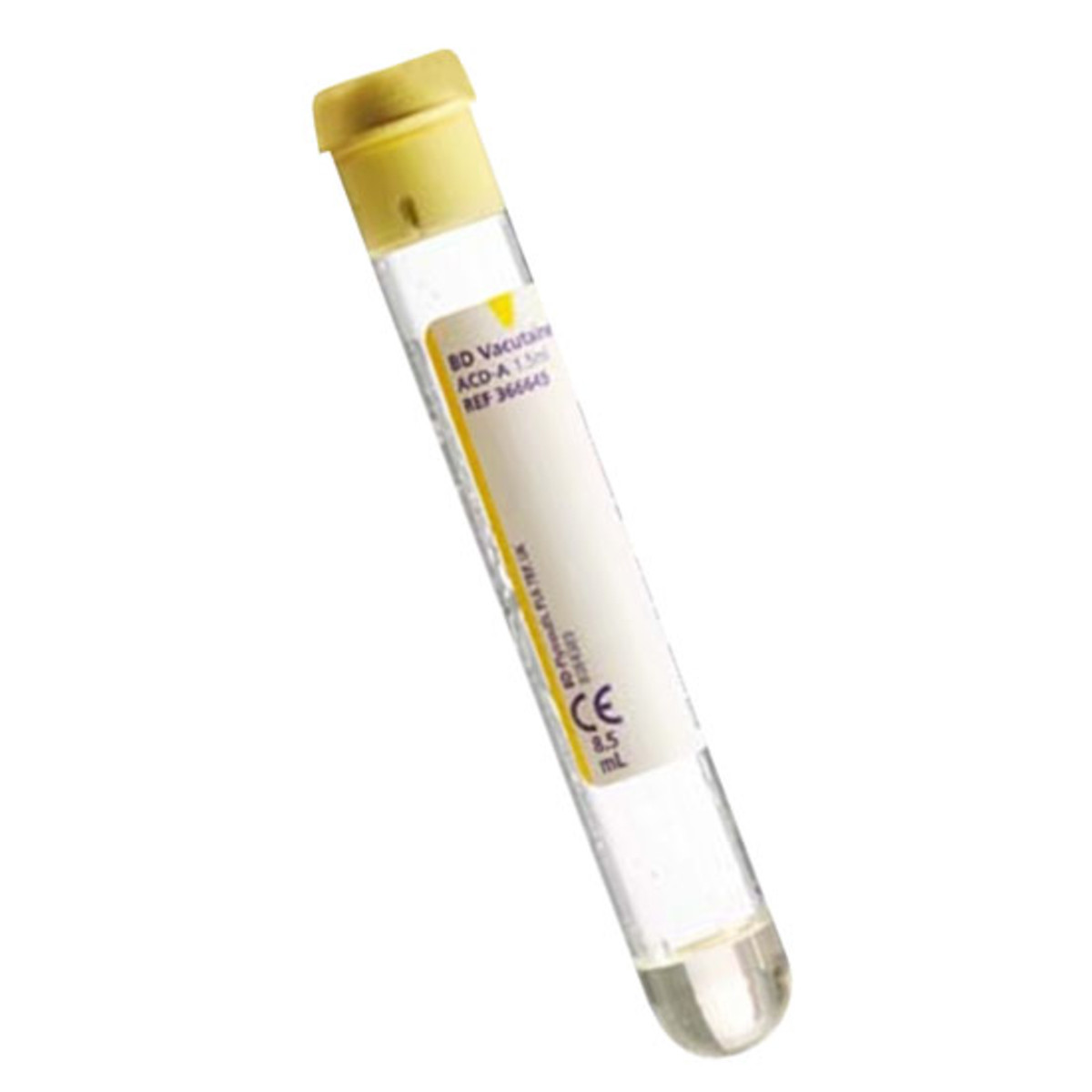 Vacutainer Tube 8.5ml Glass Yellow w/ACD -100/Box