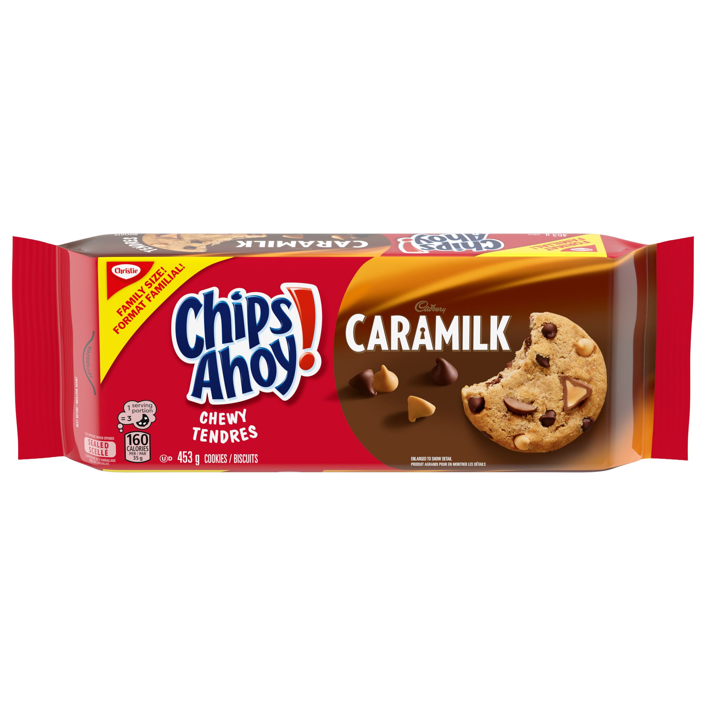 Chips Ahoy! Caramilk Cookies, 453G