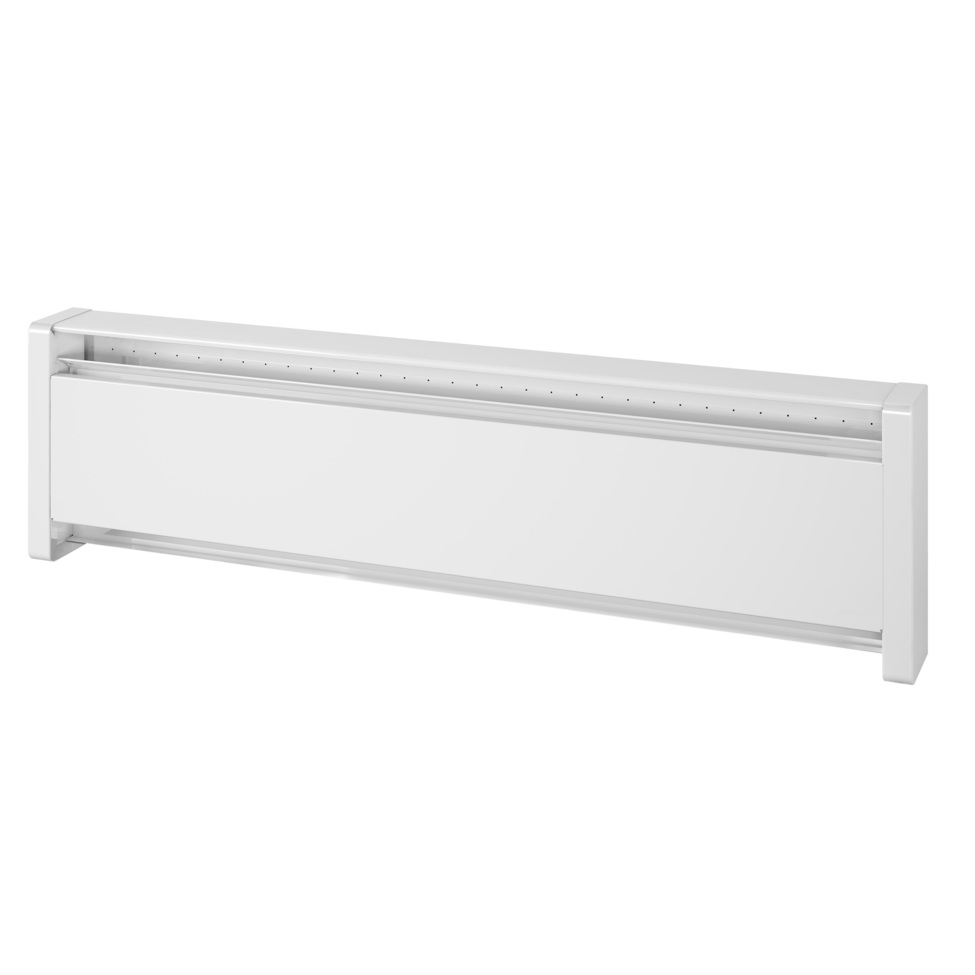 Cadet 35" SoftHeat Hydronic Electric Baseboard Heater, 500W 208V, White