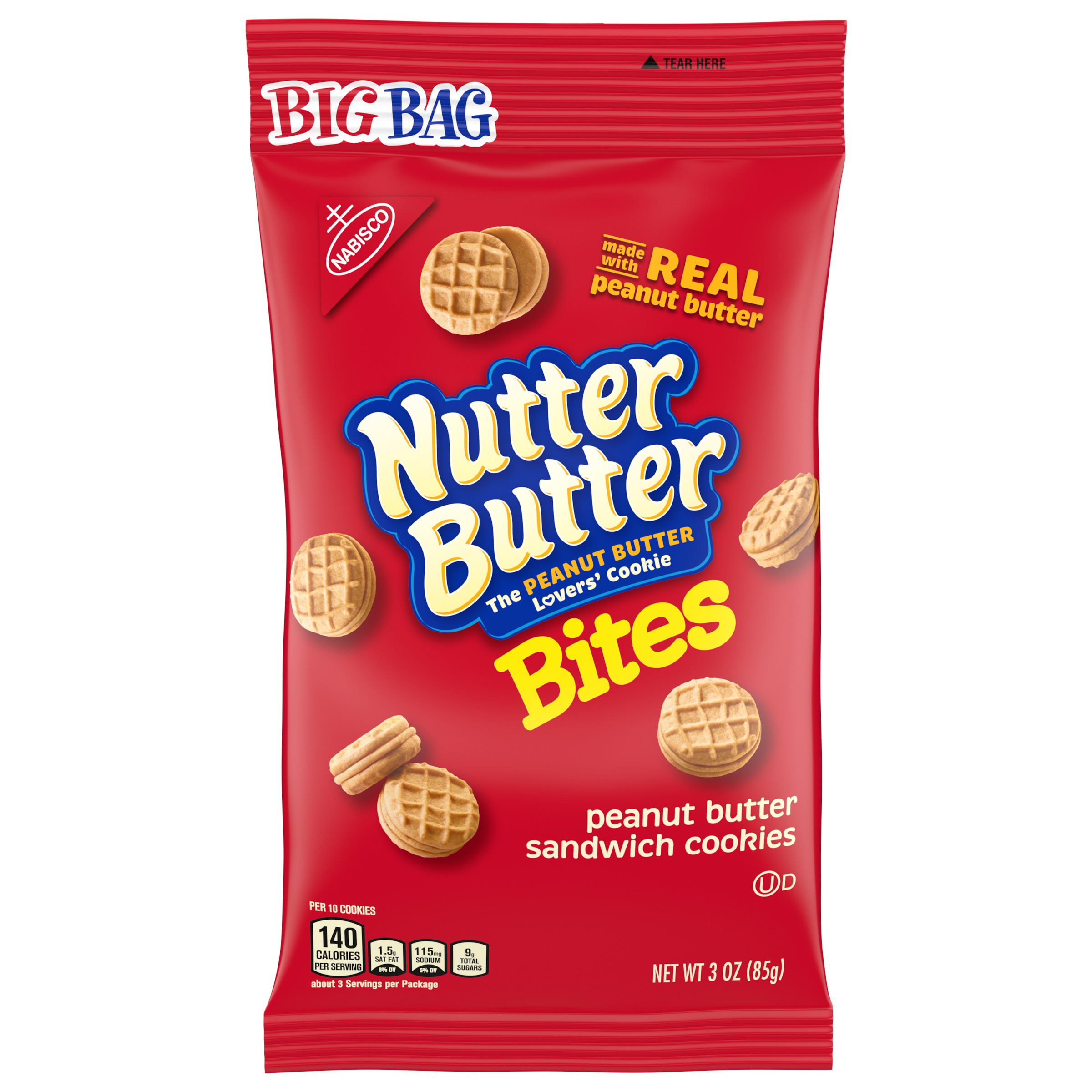 NUTTER BUTTER Bites Big Bag 36/3 OZ