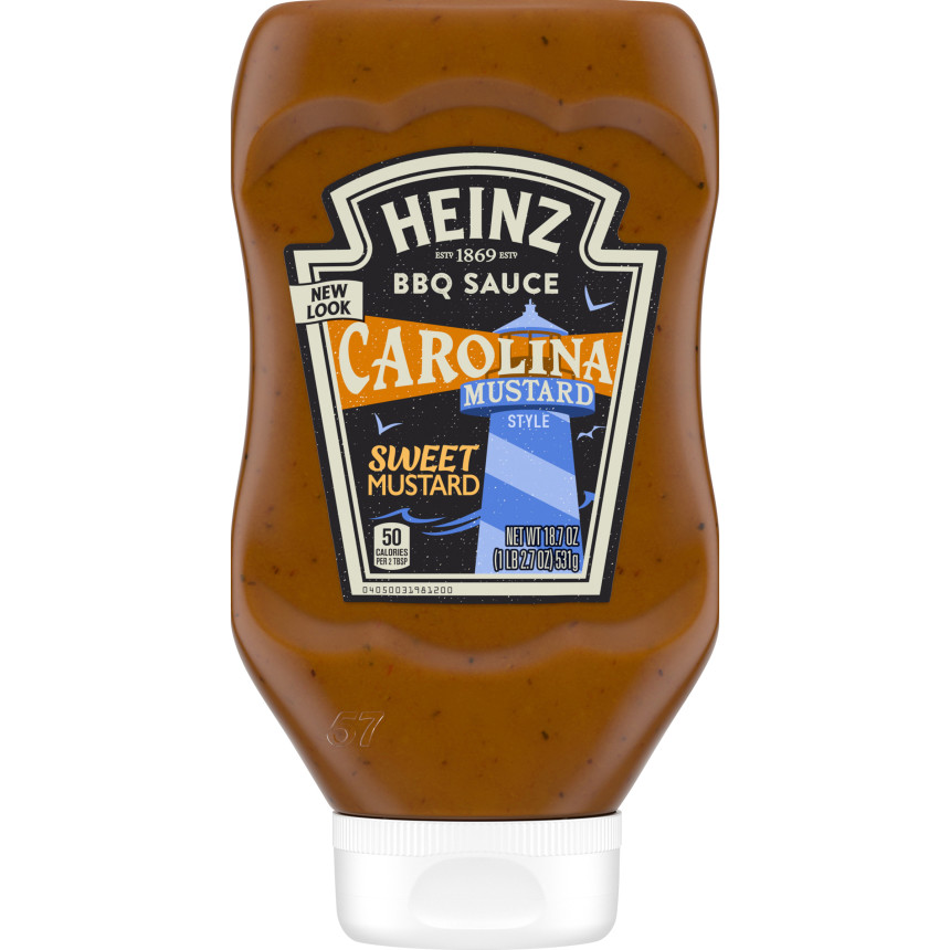 Heinz® Heinz Carolina Mustard Style BBQ Sauce, 18.7 Oz Bottle | Heinz®