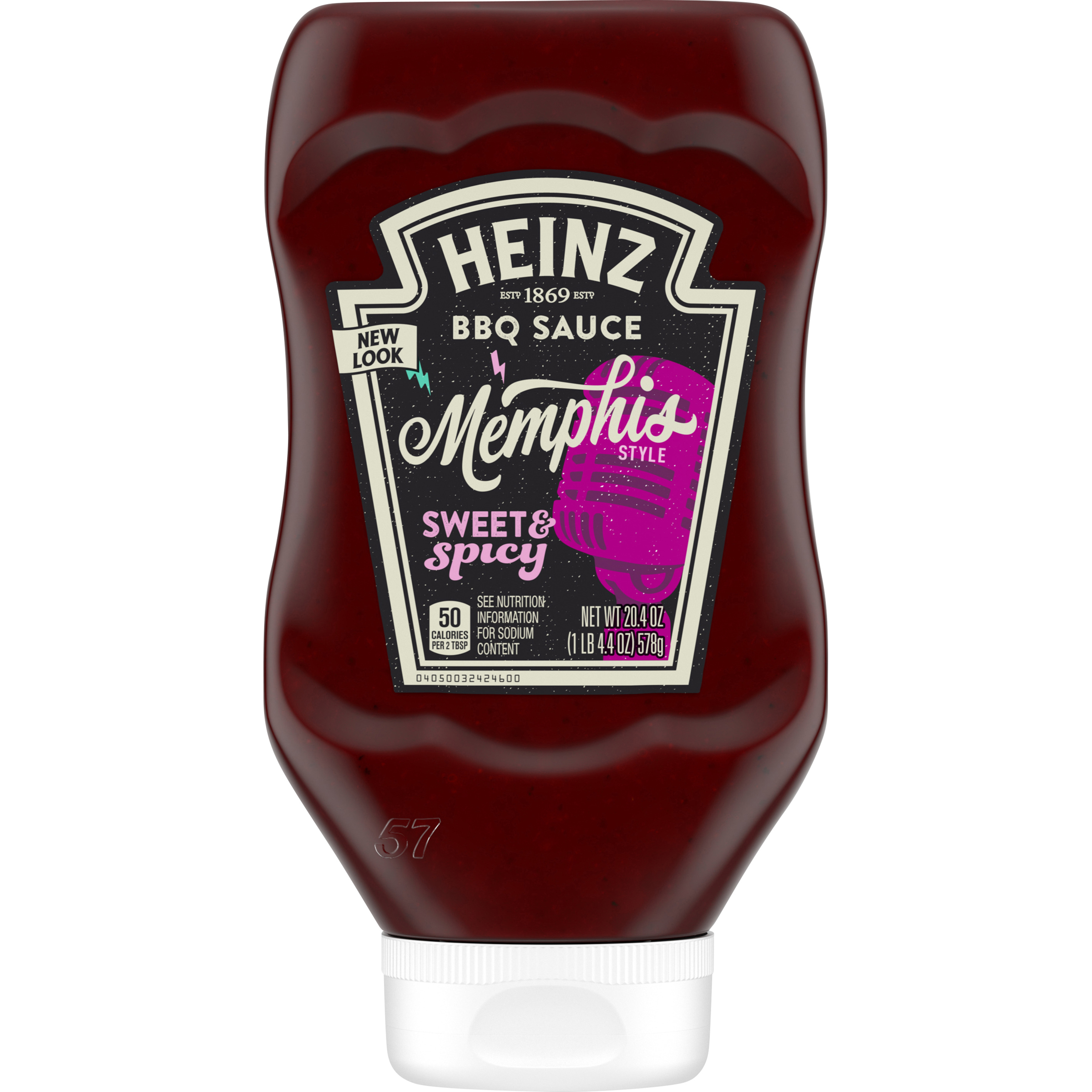 Heinz® Heinz Memphis Style Sweet And Spicy Bbq Sauce 204 Oz Bottle Heinz®