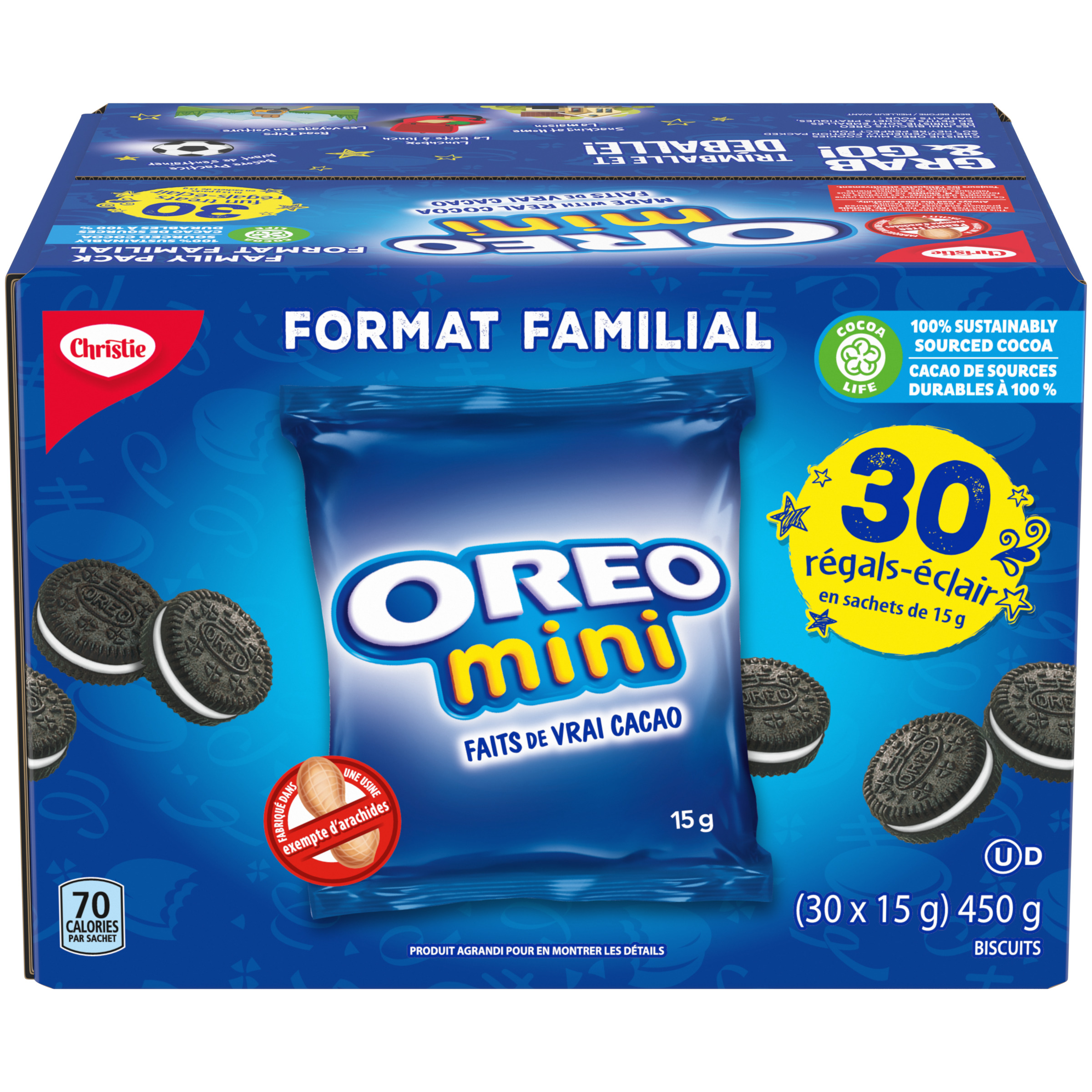 Mini OREO Régals-Éclair 450g, 30 sachets-0