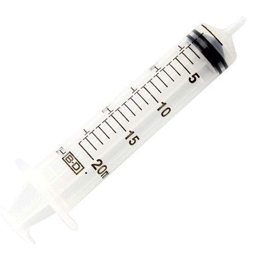 20 cc Syringe, Slip Tip - 48/Box