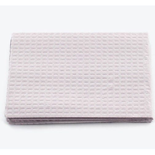 Patient Towel Tissue/Poly 13" x 18" 3-Ply Gray - 500/Case