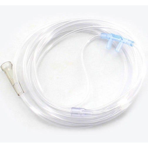 Nasal Cannula O2 Only 7' Straight, Adult- 50/Box