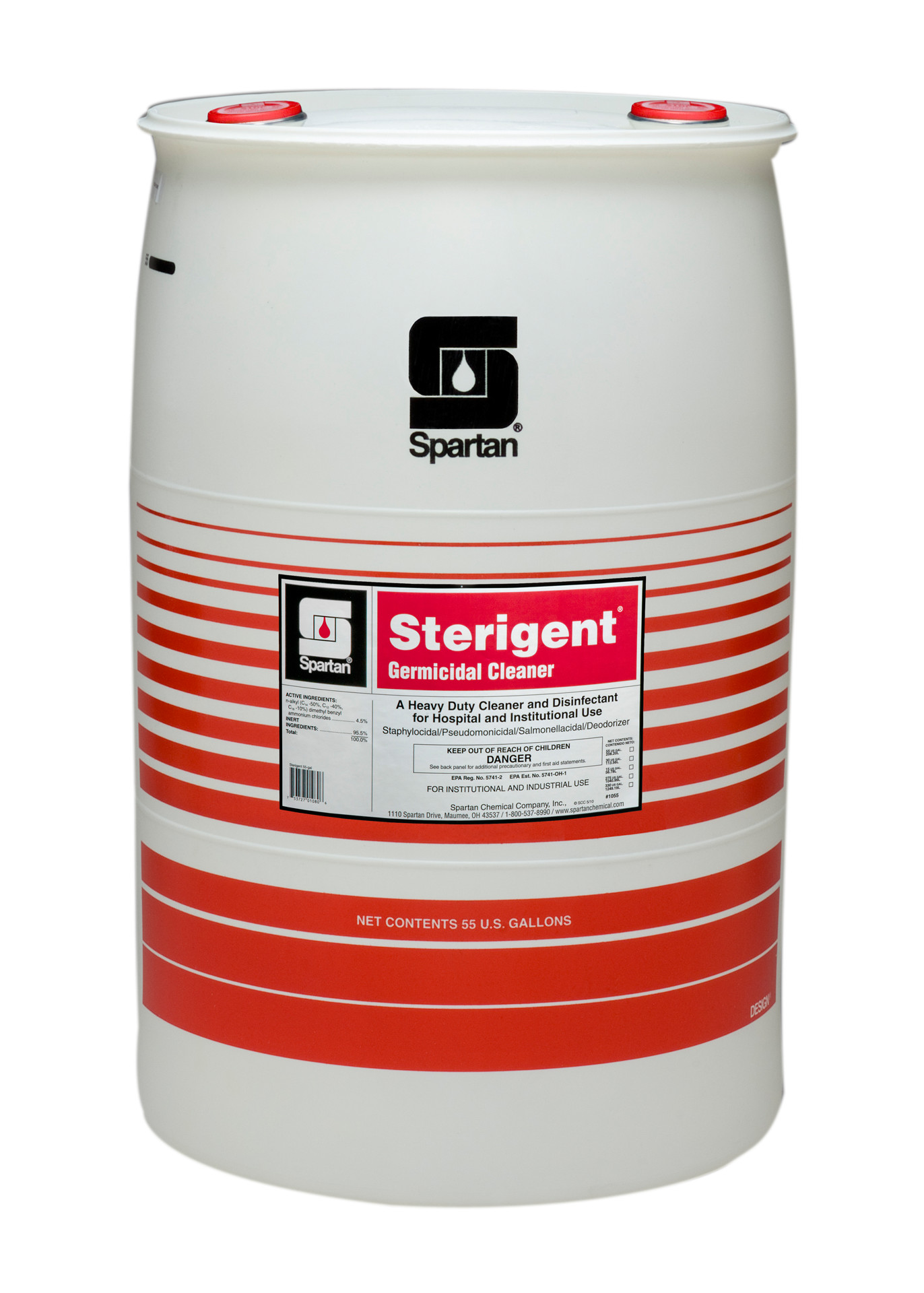 Spartan Chemical Company Sterigent, 55 GAL DRUM