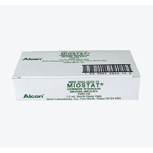 Miostat® Intraocular Solution, 0.01% 1.5ml Vial - 12/Box