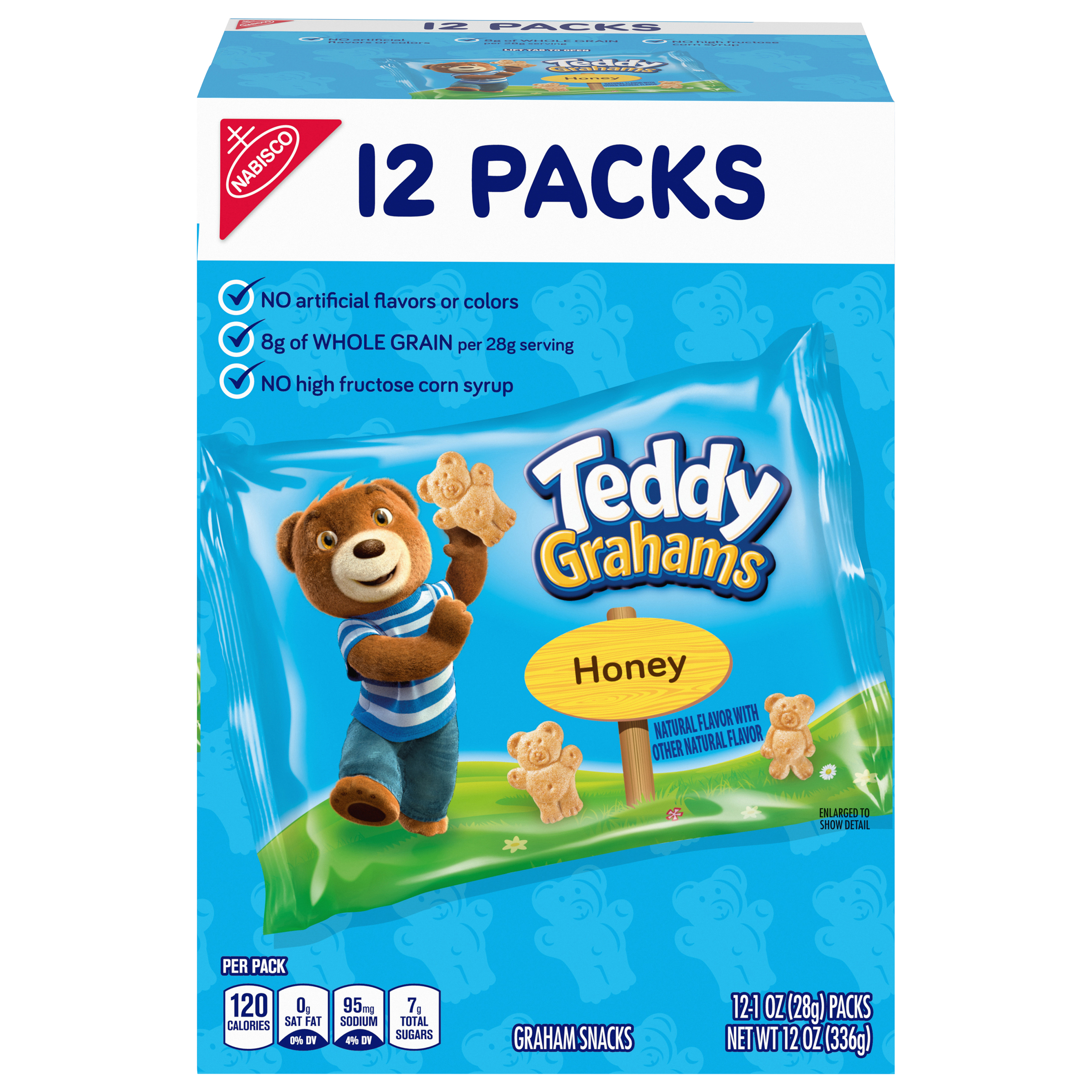 TEDDY GRAHAMS Teddy Grahams Cookies Biscuit 12 oz