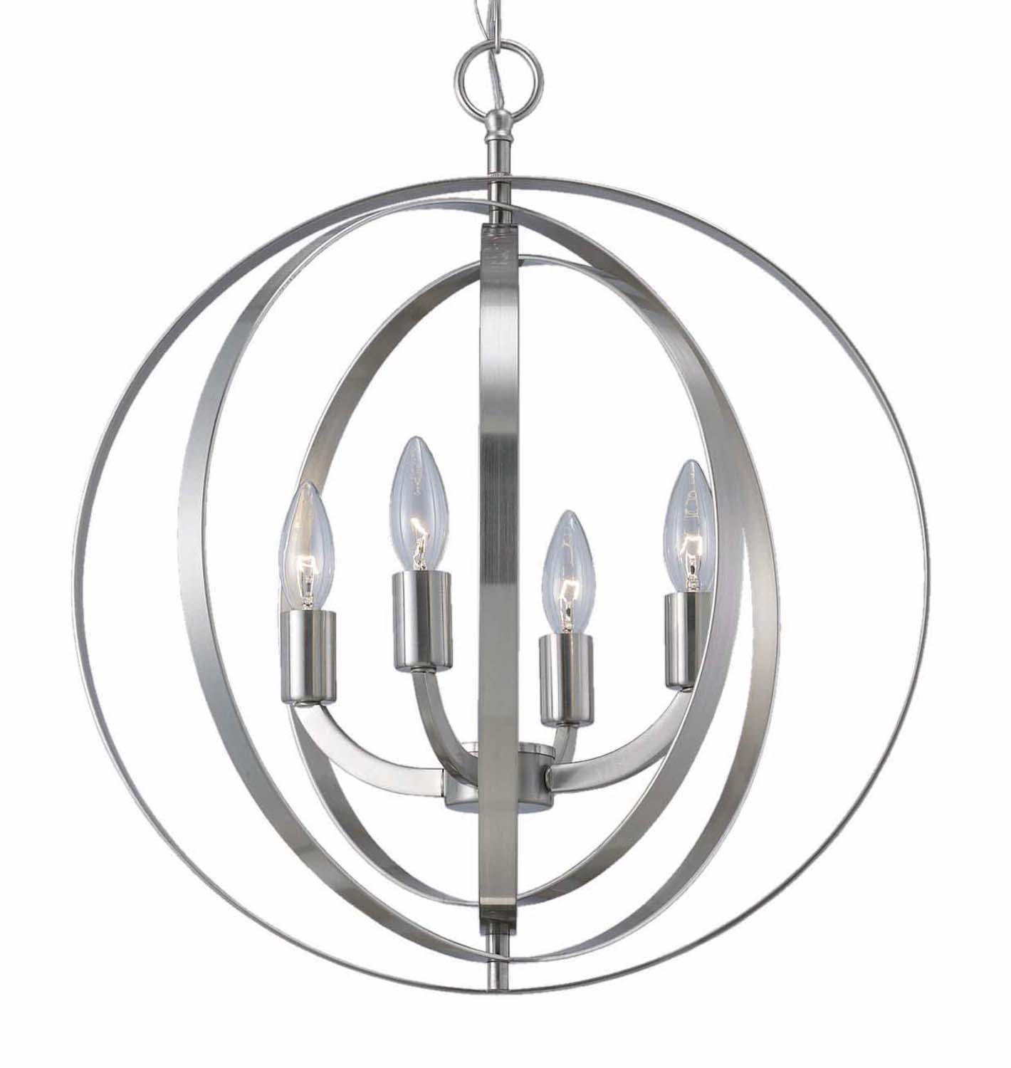 MERIDIAN 4LT CHANDELIER