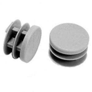Plastic Plug Button, 3/4 Inch Tubing, Grey 10 Pack