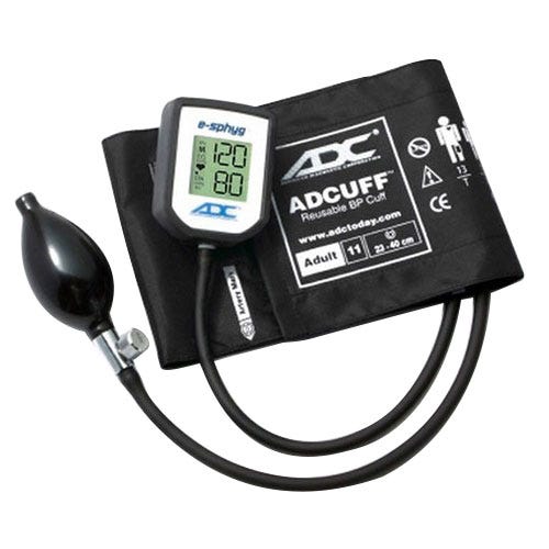 e-sphyg™ Digital Pocket Aneroid Sphyg w/Adult (23-40cm) Adcuff™, Black