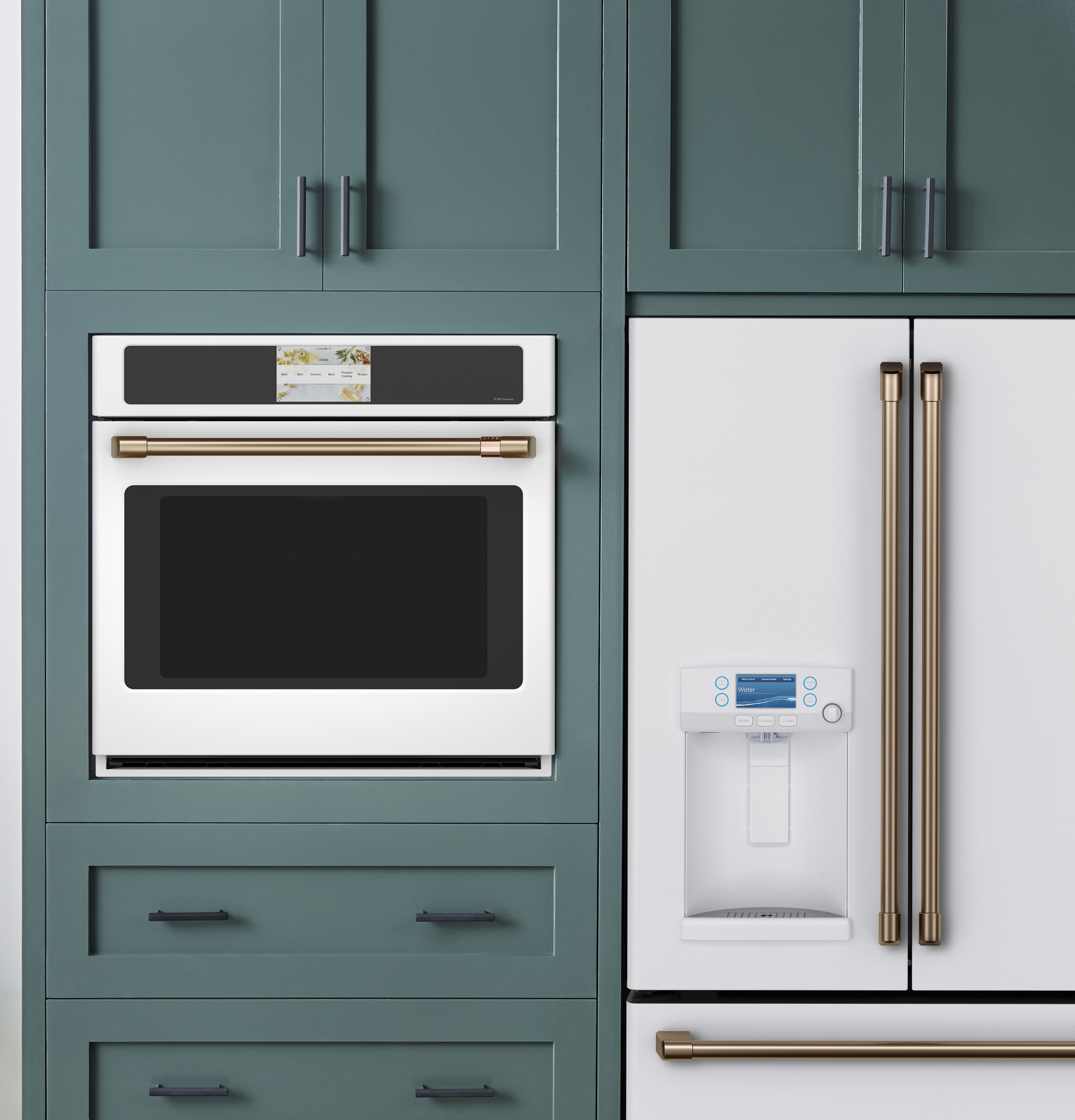 30" Width — Slf & Stm Cln — Conv Oven — 7" Full-Clr Tch LCD Scrn — 2x Roller Rck, Meat Prb — Prec Ckg, Hot-Air Fry, Stm-Assist — ADA Compliant — Connectable via built-in WiFi — Est Drop Date = JUN-26 view 6
