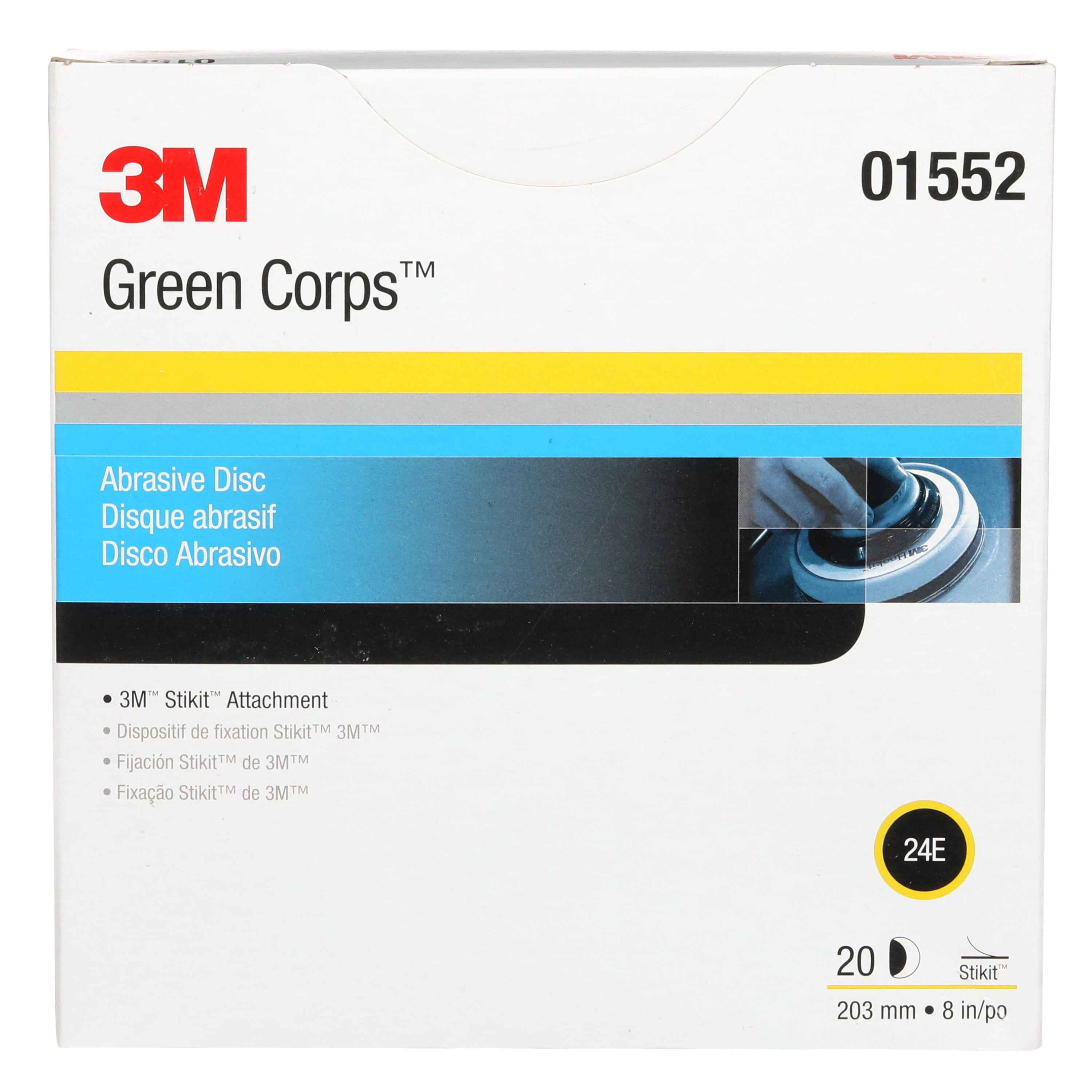 UPC 00051131015524 | 3M™ Green Corps™ Stikit™ Disc 255U